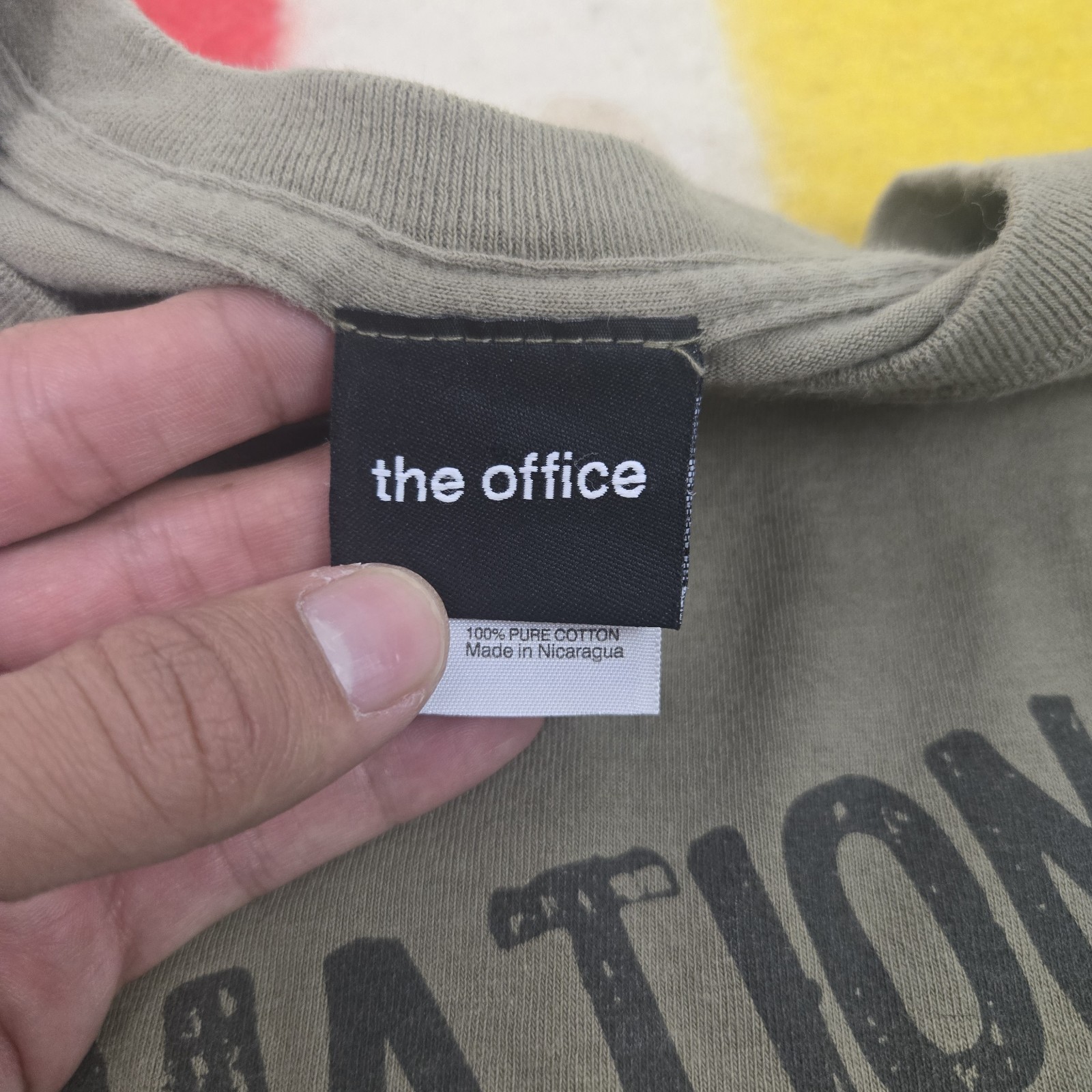 Vintage The Office NBC Licensed T-Shirt Dwight Schrute Y2K L TV Show Promo Tee