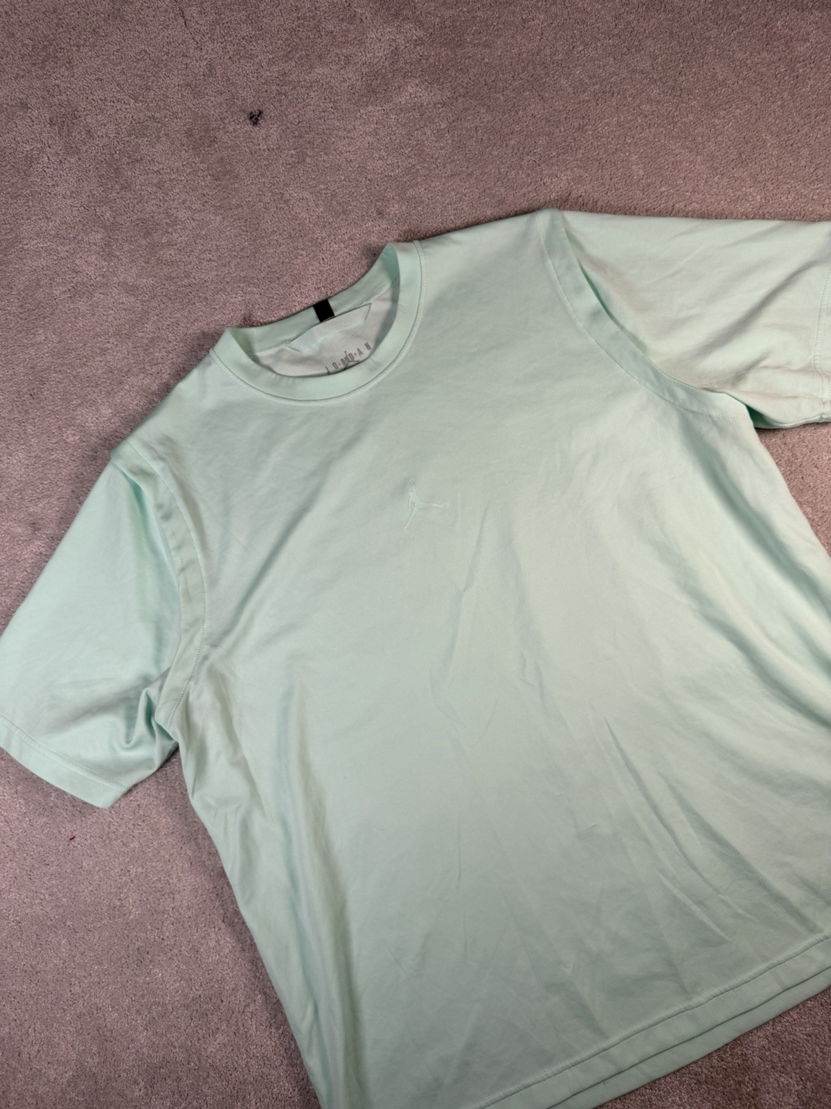 Jordan Jumpman Nike Dri-fit Logo Graphic Men’s XL Lightweight Mint Seafoam S/S