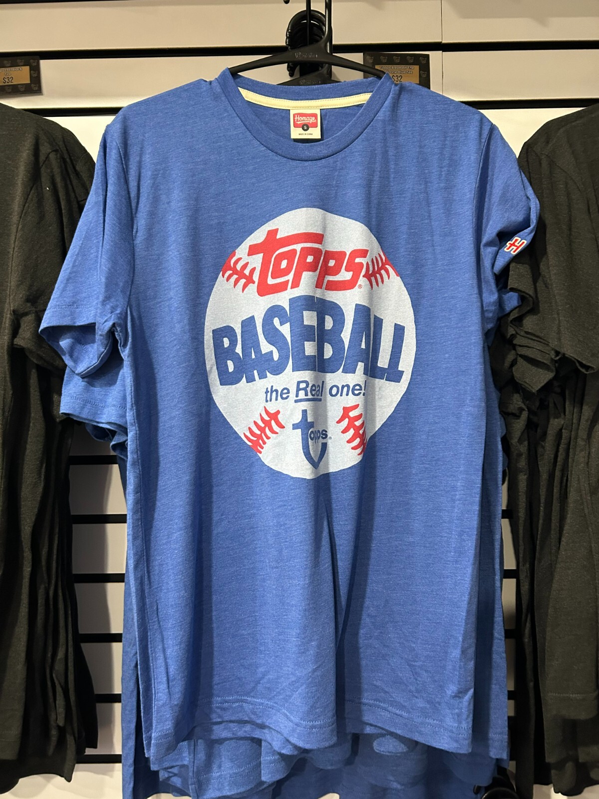 Blue Topps 1981 Logo T-Shirt