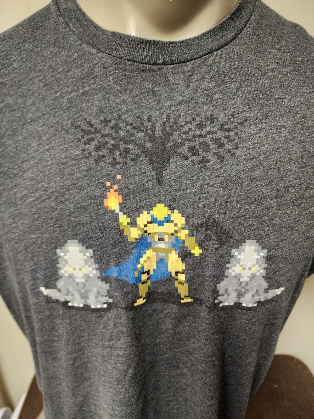 Destiny Heather Gray 16 Bit Sprites T-Shirt Rare Official Bungie Size XXL 2XL