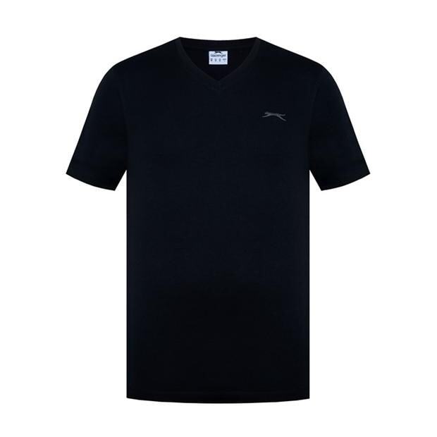 Mens Slazenger 100% Cotton V Neck T Shirt XS S M L XL XXL 3XL 4XL BNWT