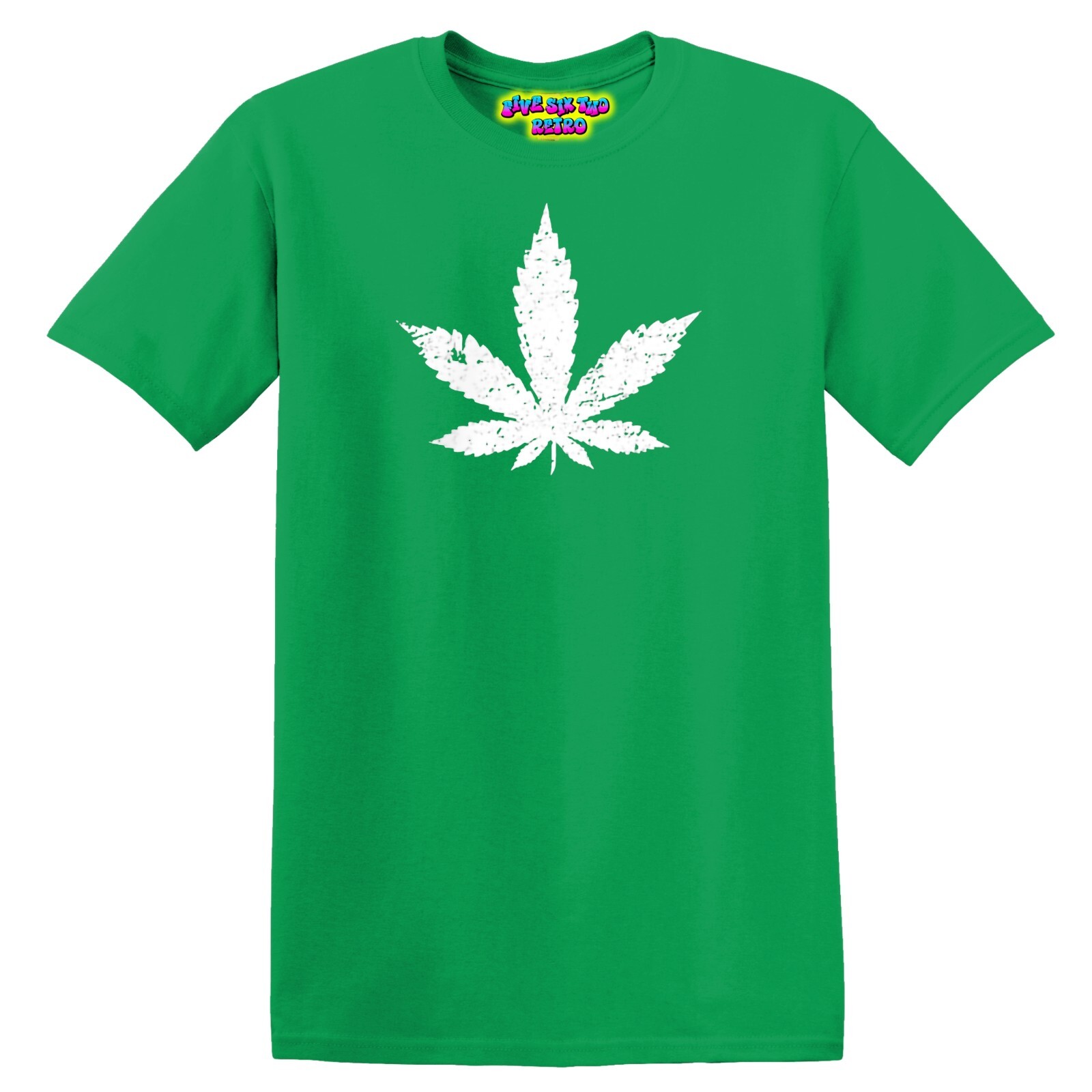 Cannabis Leaf Weed Leaf 420 Funny T-Shirt S-3XL