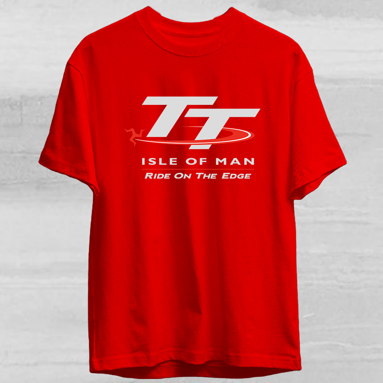 New Isle Of Man TT Racing Logo Shirt Unisex Size S-5XL Tee