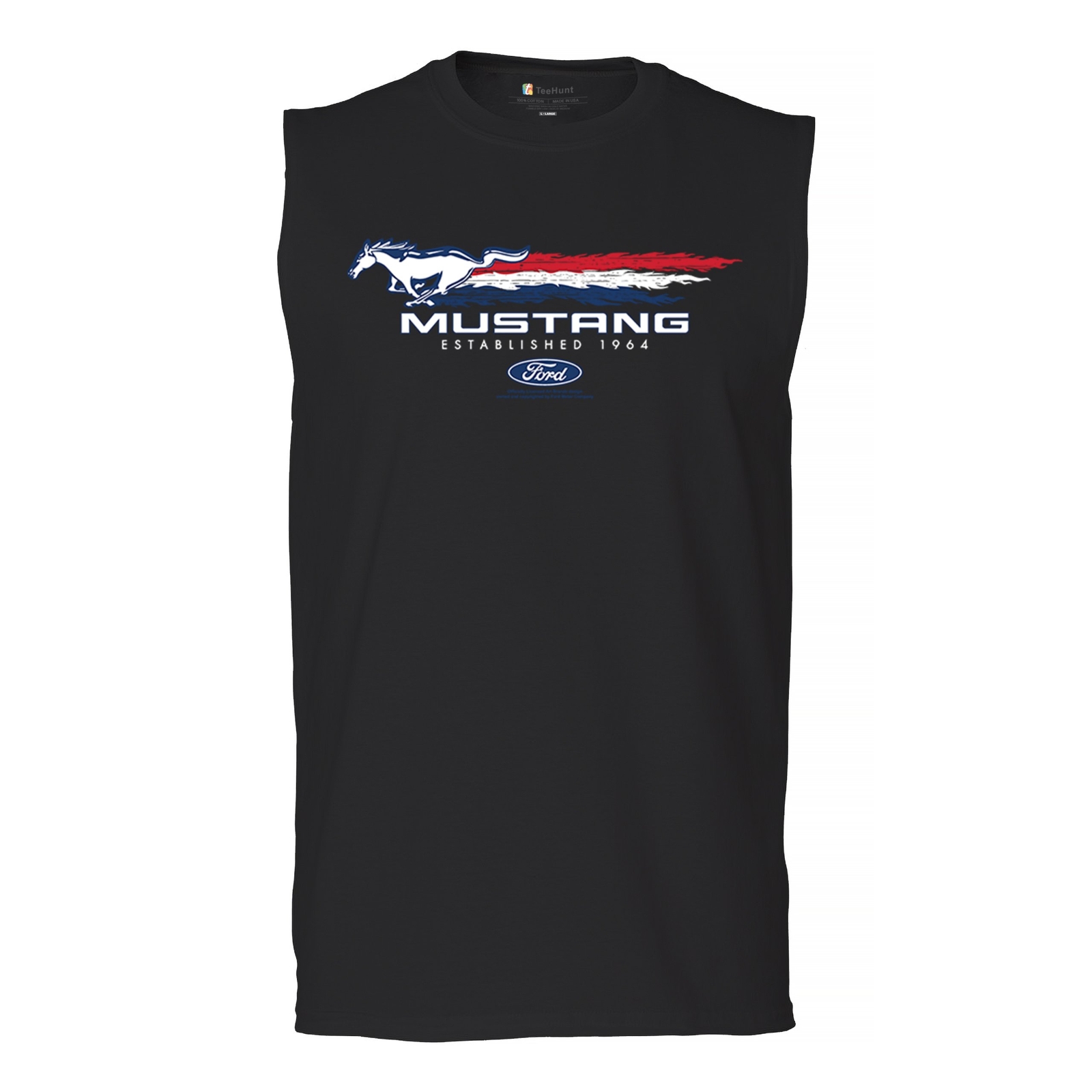 Ford Mustang Established 1964 Muscle Shirt Shelby Mach 1 Boss GT Muscle Men’s