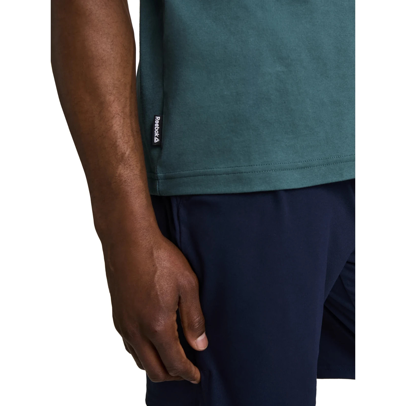 Reebok Men’s Graphic Tee Shirt Balsam Green Size Large L Crew Neck Athletic New