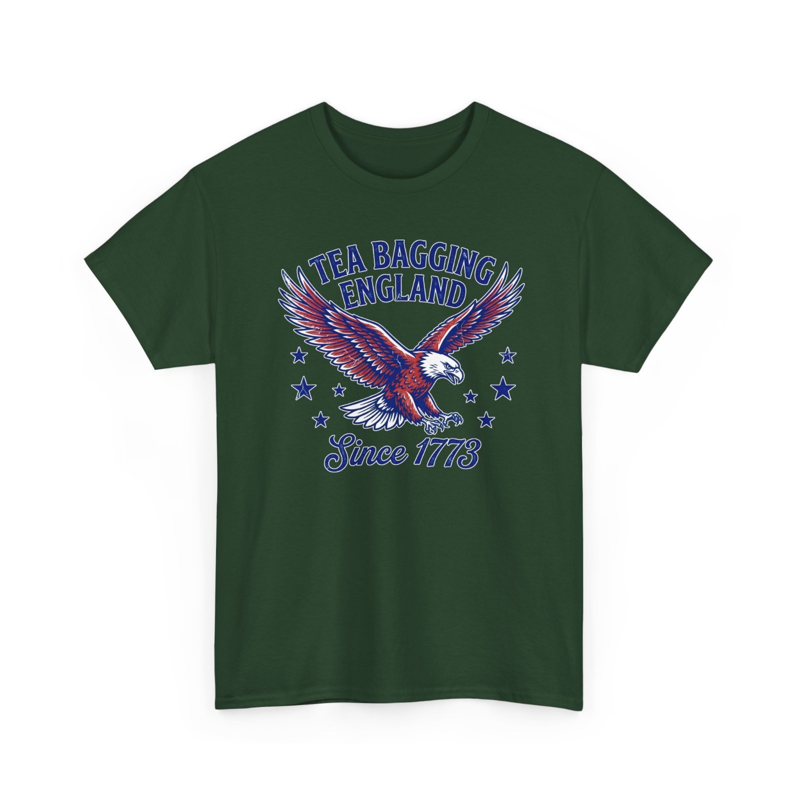 Tea Bagging England Since 1773 Patriotic Eagle 4Th Unisex T-Shirt