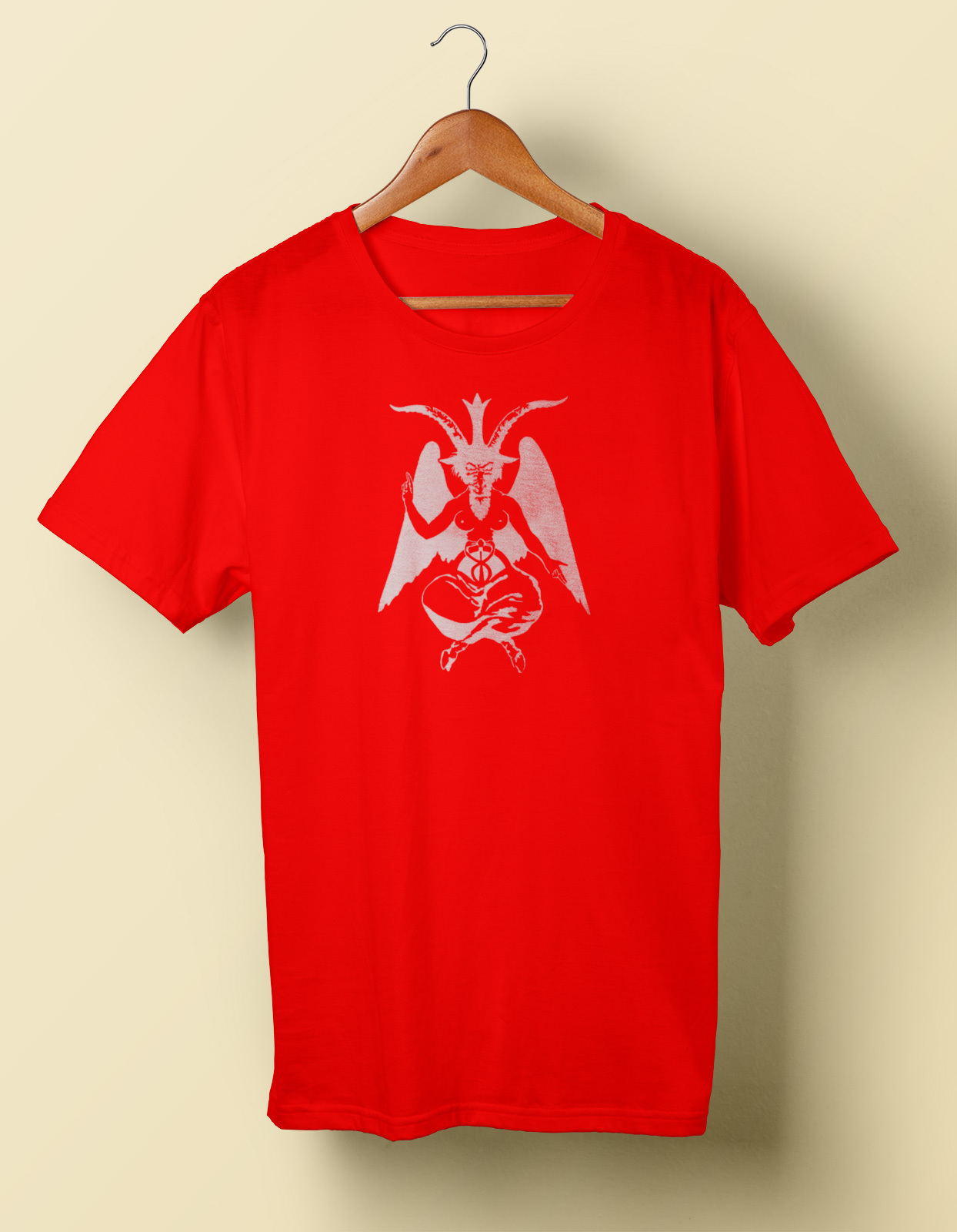 Baphomet Satanic Devil Occult Illuminati T Shirt Tee T S M L XL 2X 3X 4X 5X