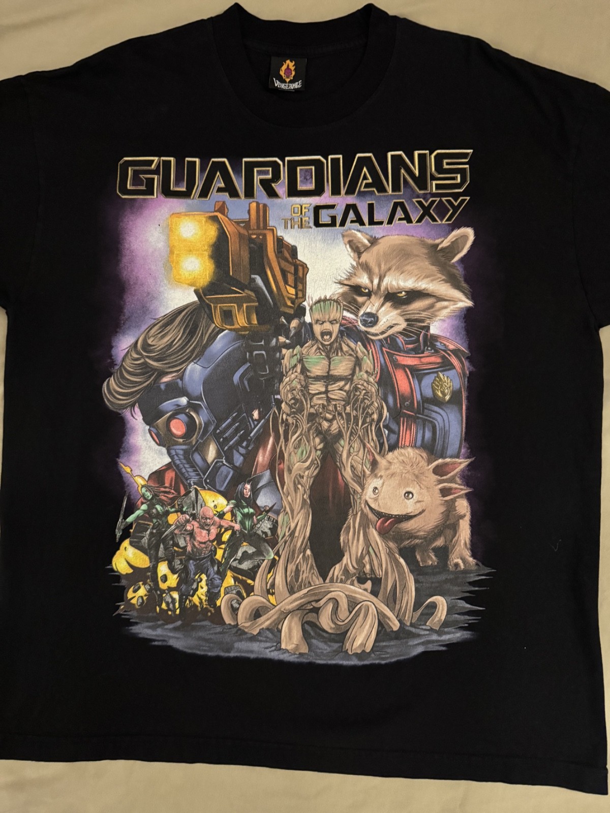Vengeance Guardians Of The Galaxy Big Graphic Size Men X-Large