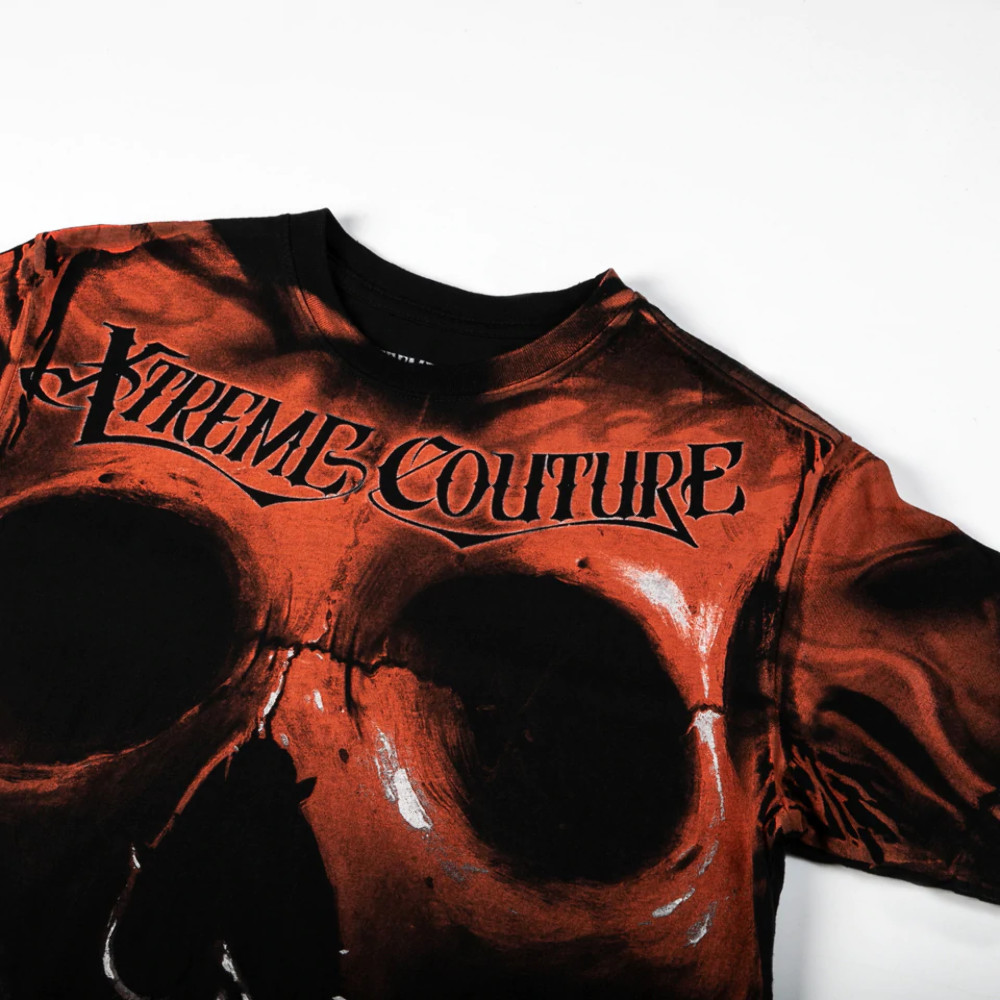 Xtreme Couture by Affliction Men’s T-Shirt T-Shirt BLACK LAGOON Biker MMA