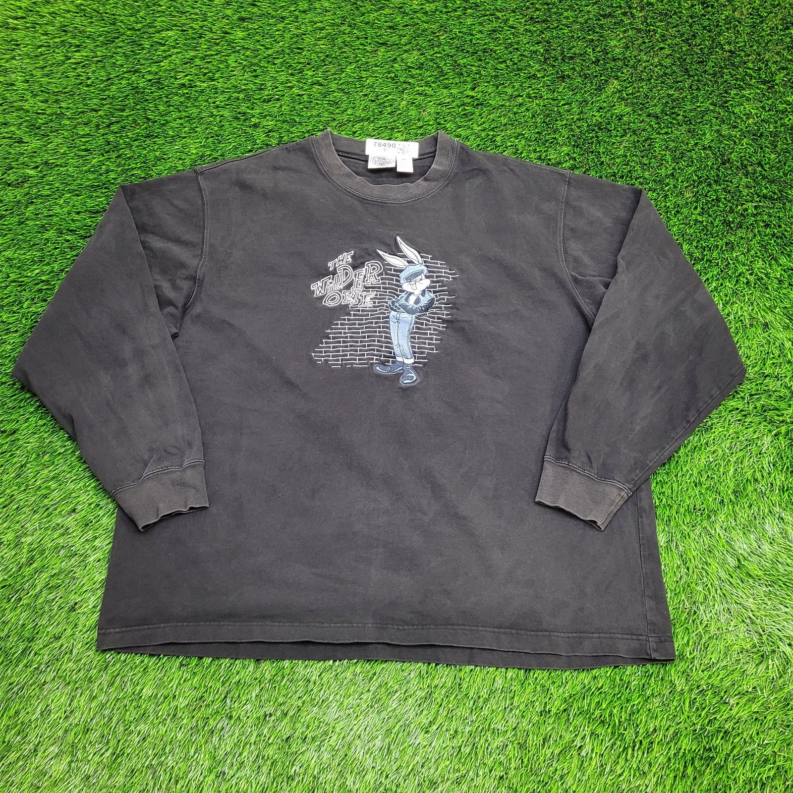 Vintage 1994 Looney-Tunes Bugs Bunny Sweatshirt 2XL 26×27