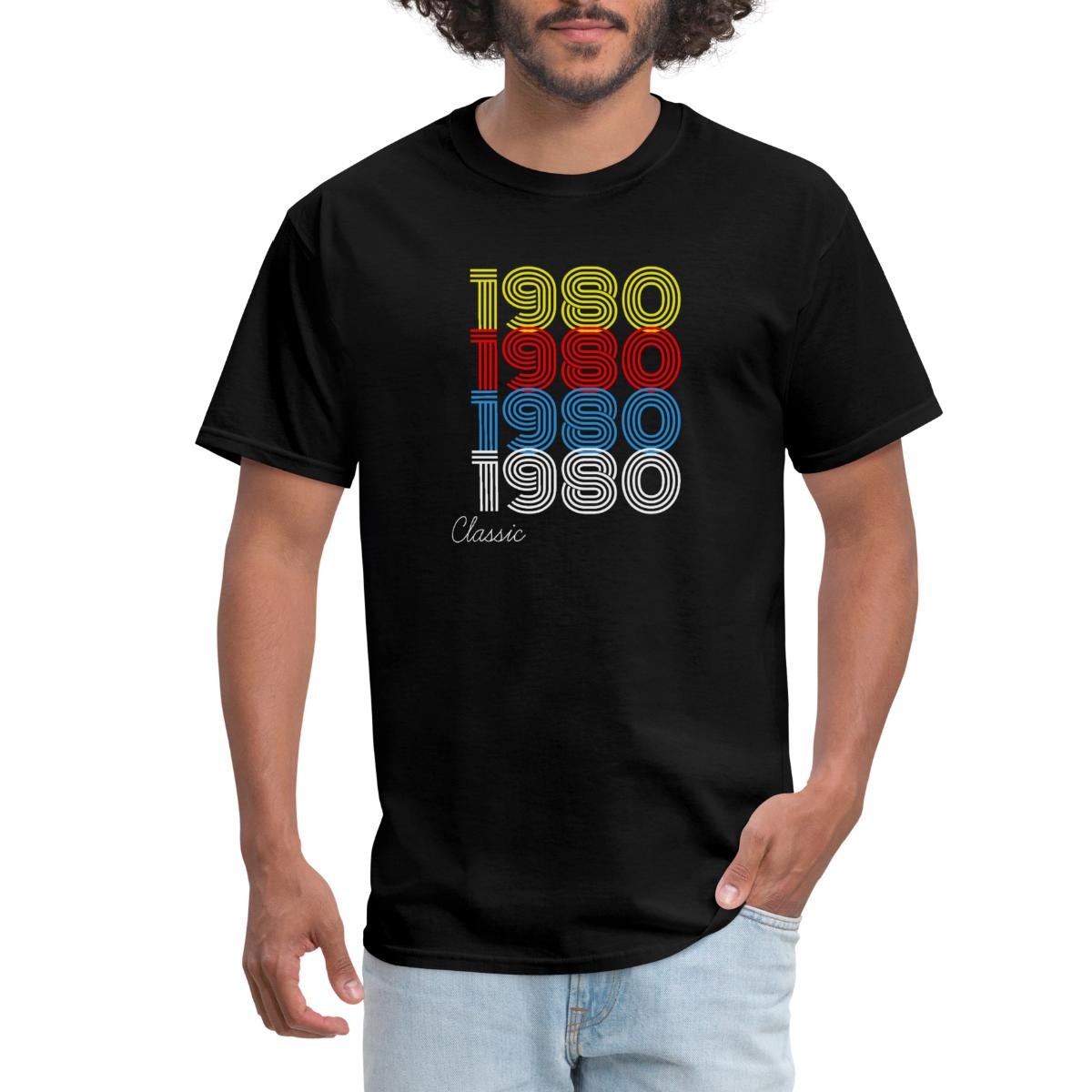 Vintage 1980 Birthday Men’s T-Shirt