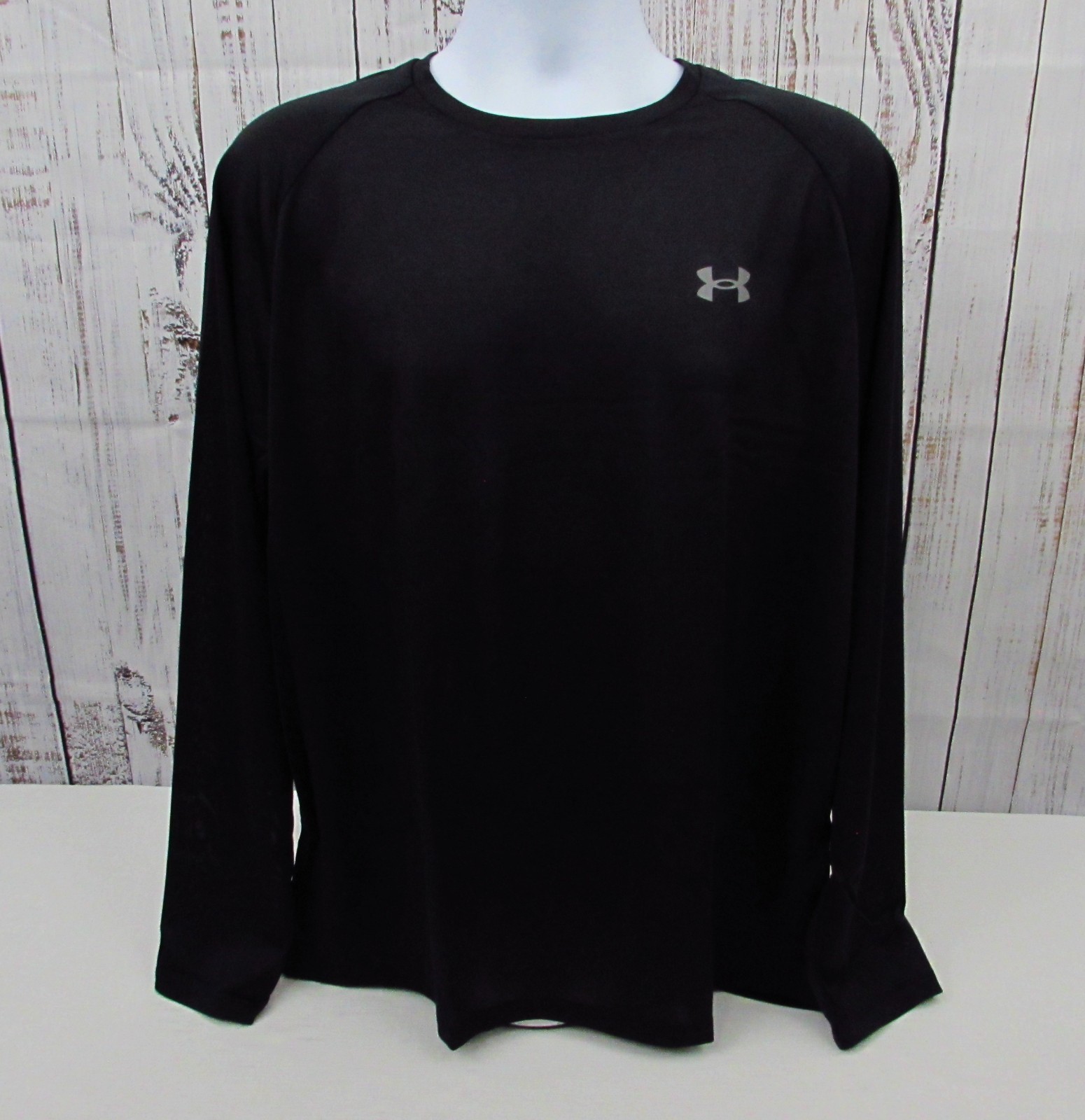Under Armour Men’s UA Tech 2.0 Long Sleeve Shirt Black XL NWT 1328496 001 NWT.
