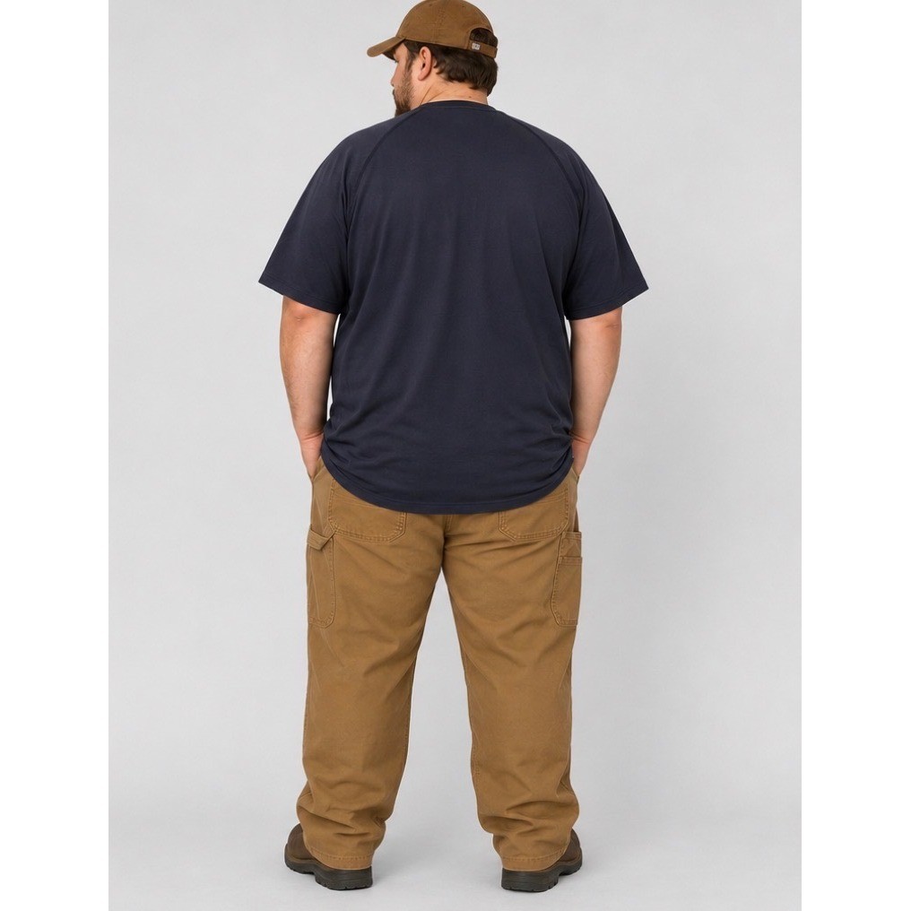 Carhartt FR Flame Resistant Work-Dry T-Shirt Mens 2XL Dark Navy Blue FRK008 DNY