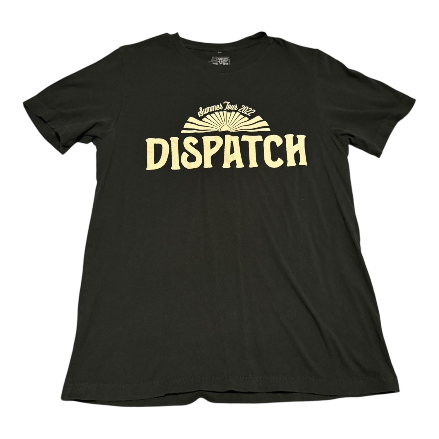 Dispatch 2022 Summer Tour Cotton Green Crewneck Shirt Men’s Large