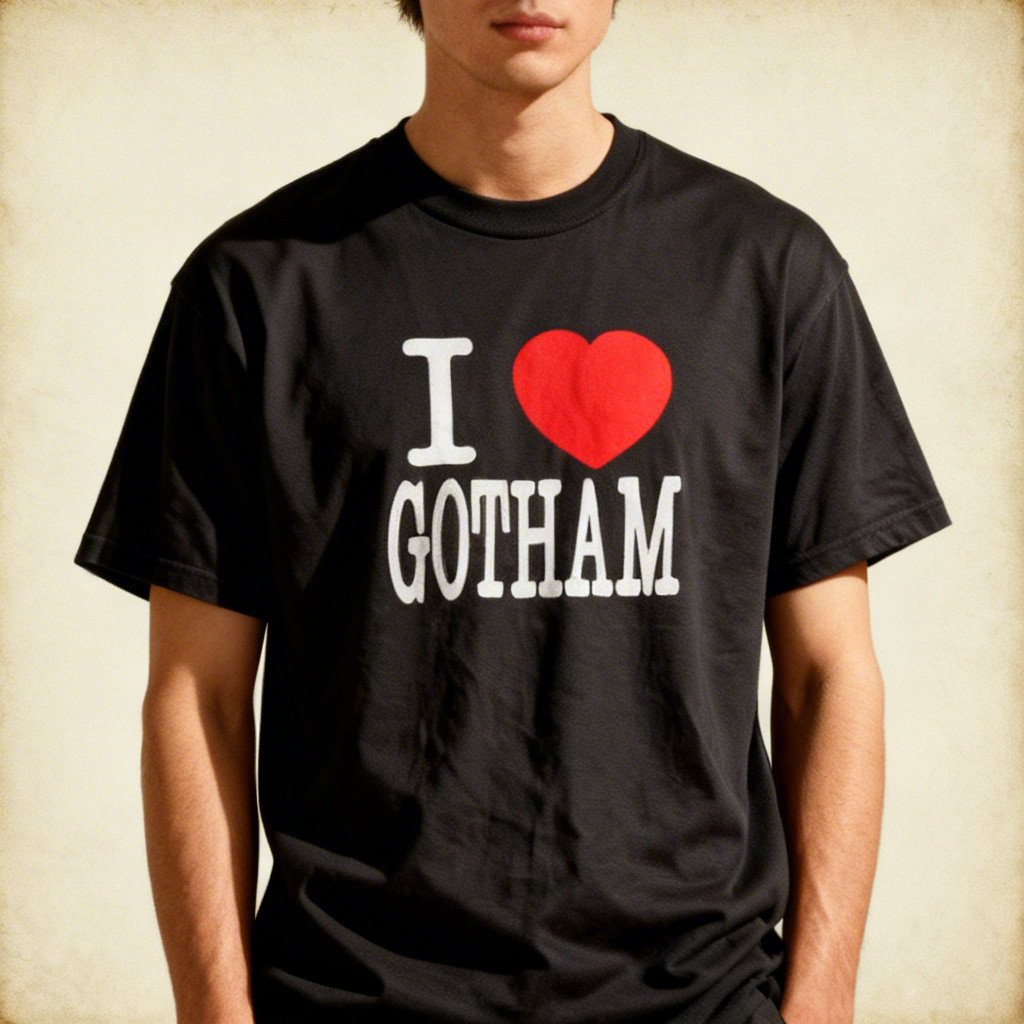 Number Nine – I Love Gotham – (N)ine Red Heart T-shirts