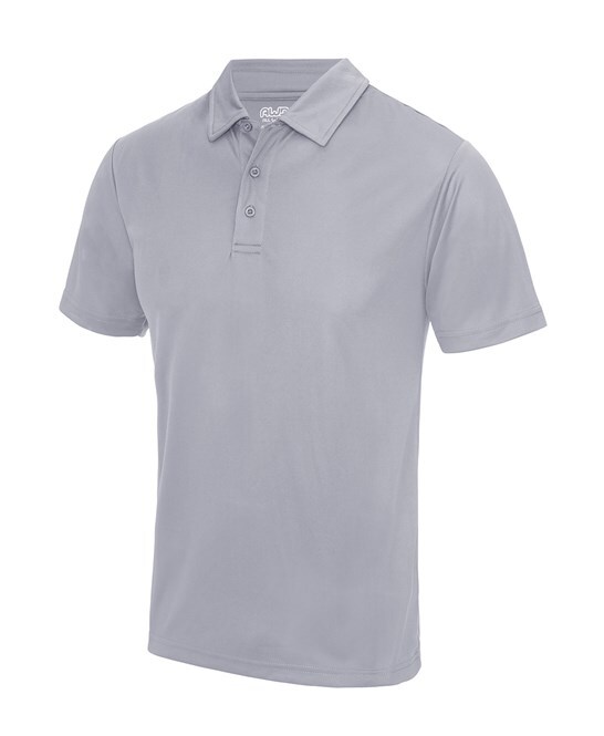 Personalised Custom Just Cool Awdis Polo T-shirt Casual Short Sleeve JC040