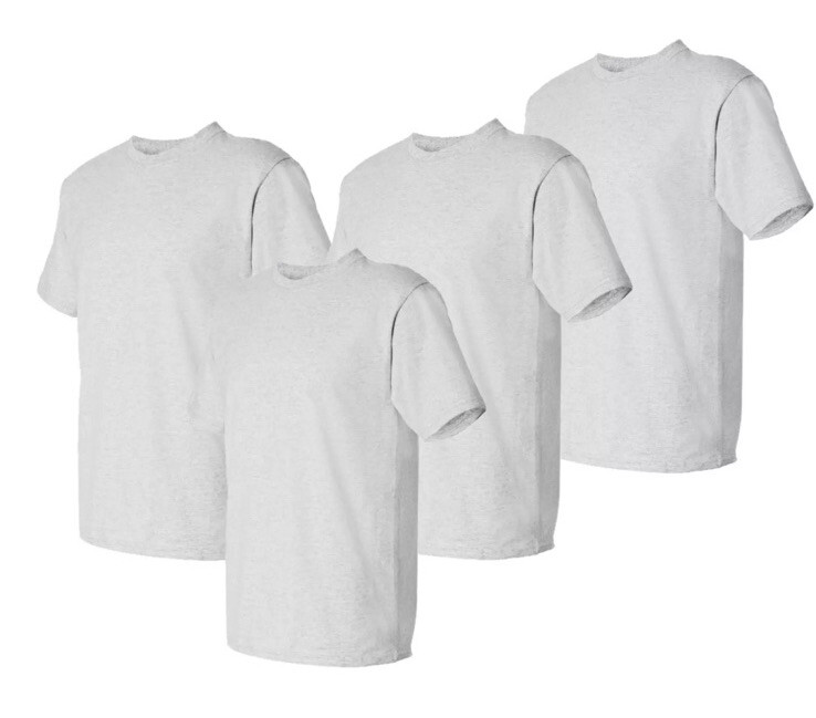 Hanes ComfortSoft® Men’s Short-Sleeve Crewneck T-Shirt 4-Pack O5280 Size Small