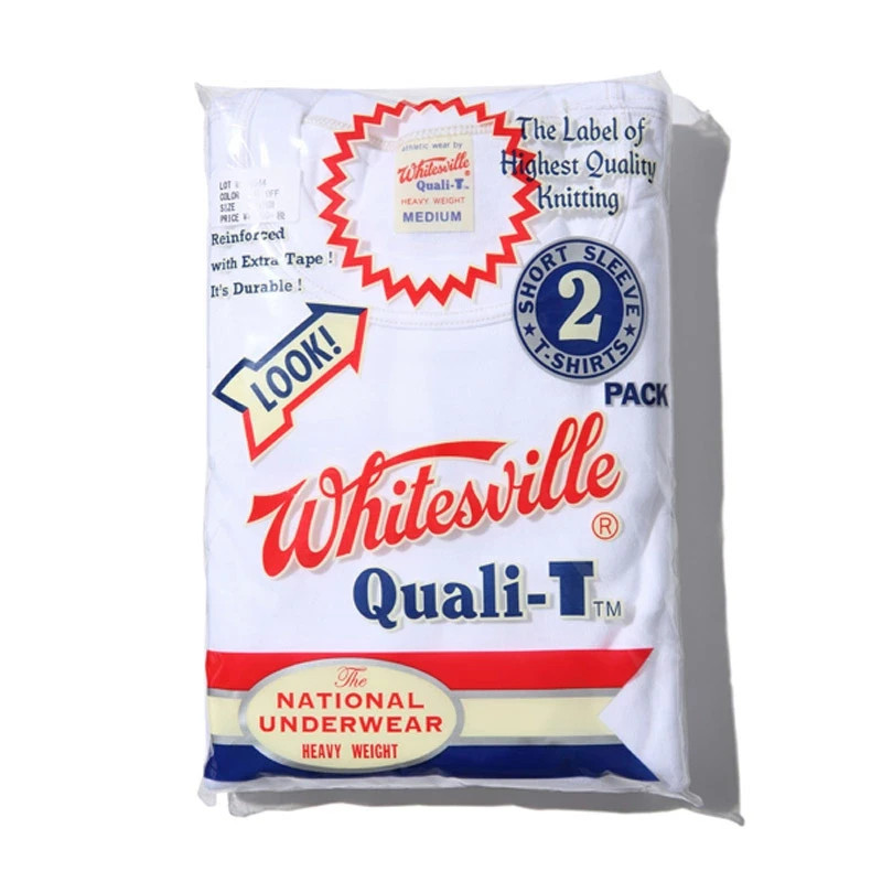 New Whitesville Undershirt 2 Pack MADE IN JAPAN FROM JAPAN SHIP FROM USA WV73544