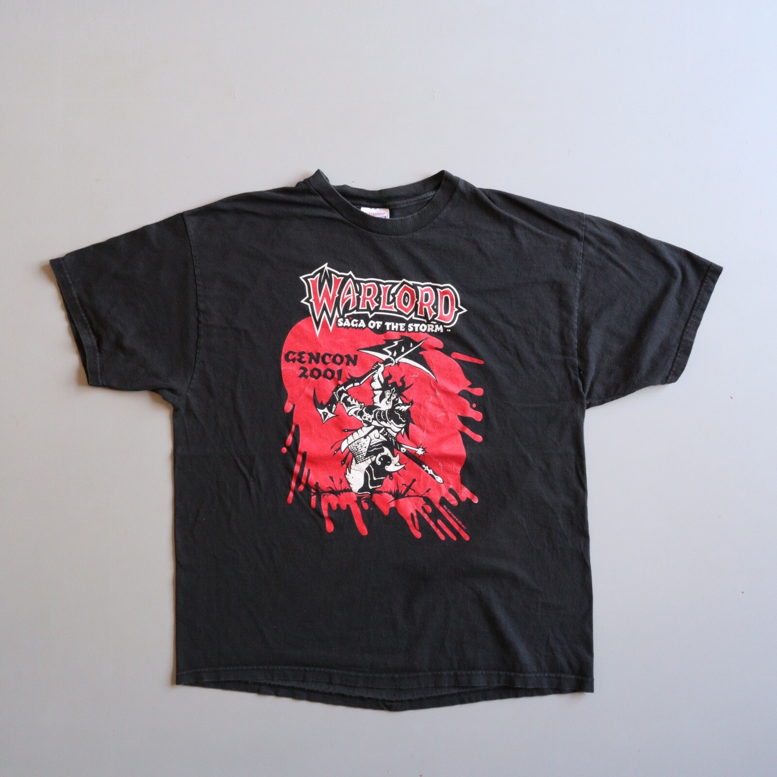 Warlord Gencon 2001 T Shirt Warlord Saga Storm Game Festival Show Convention