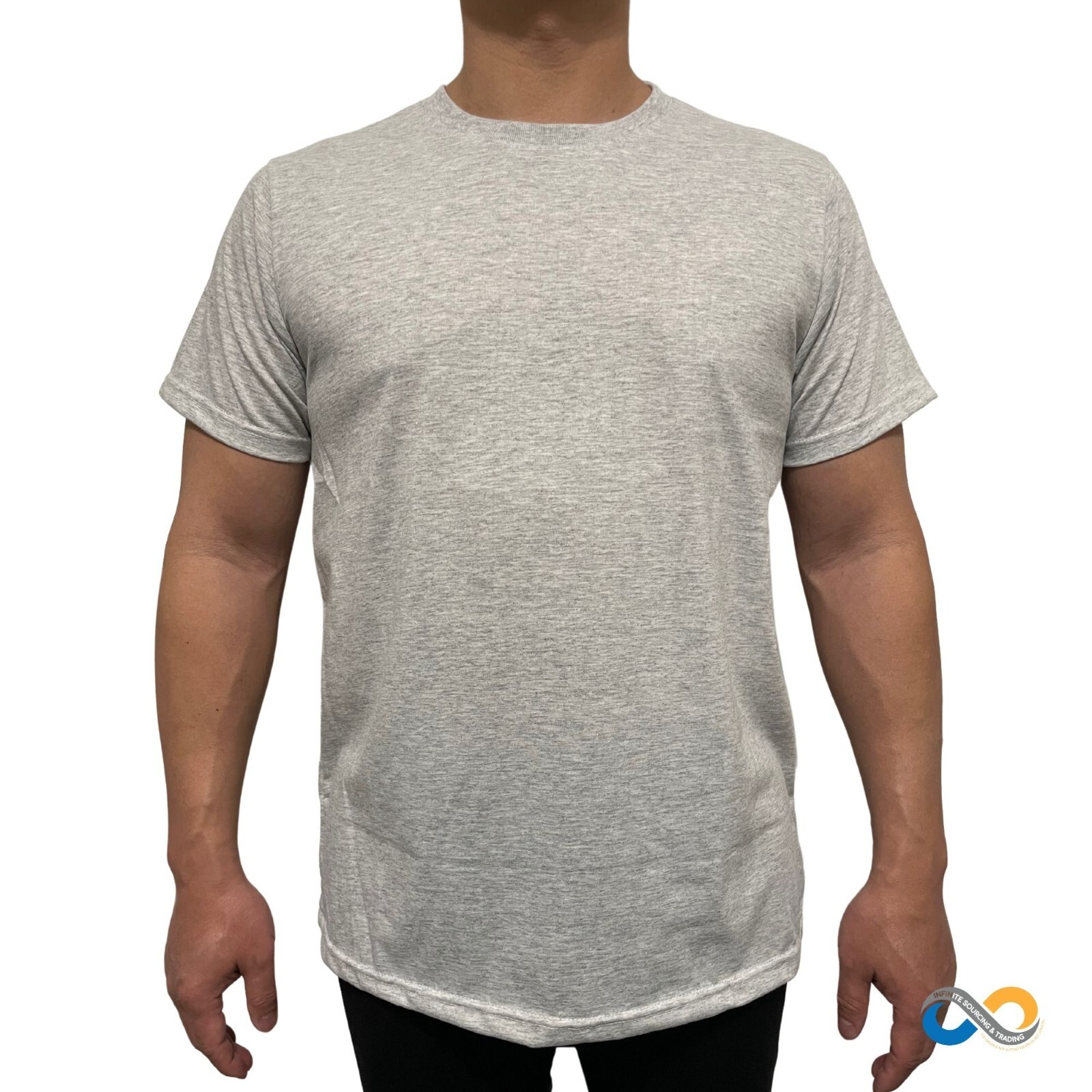 80/20 Polyester Adult Crew Neck Short Sleeves T-Shirt, Colored Sublimation Shirt