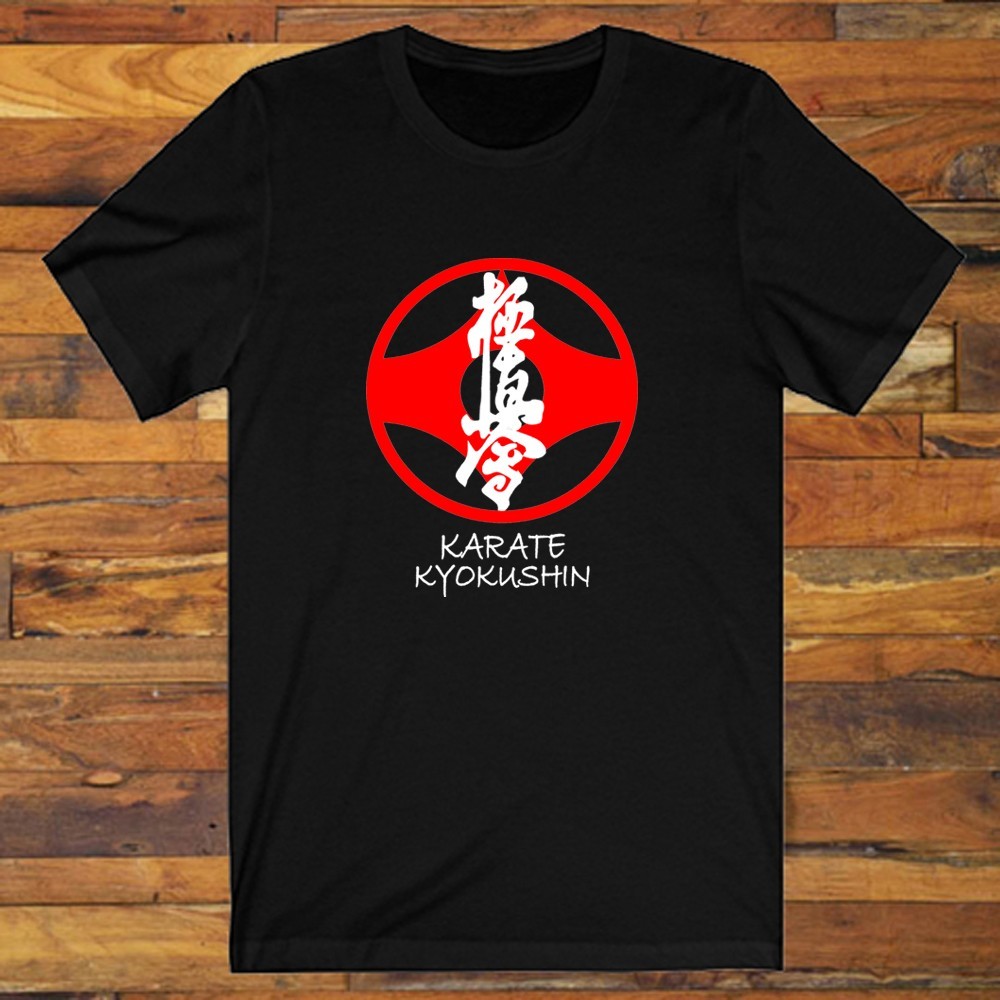 Karate Kyokushin Japan Martial Arts Men’s Black S-5XL