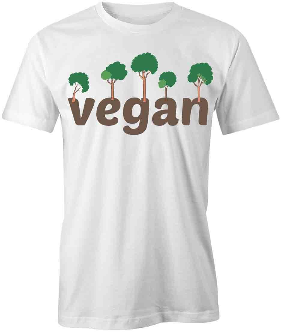 VEGAN TShirt Tee Short-Sleeved Cotton CLOTHING FOOD S1WCA103