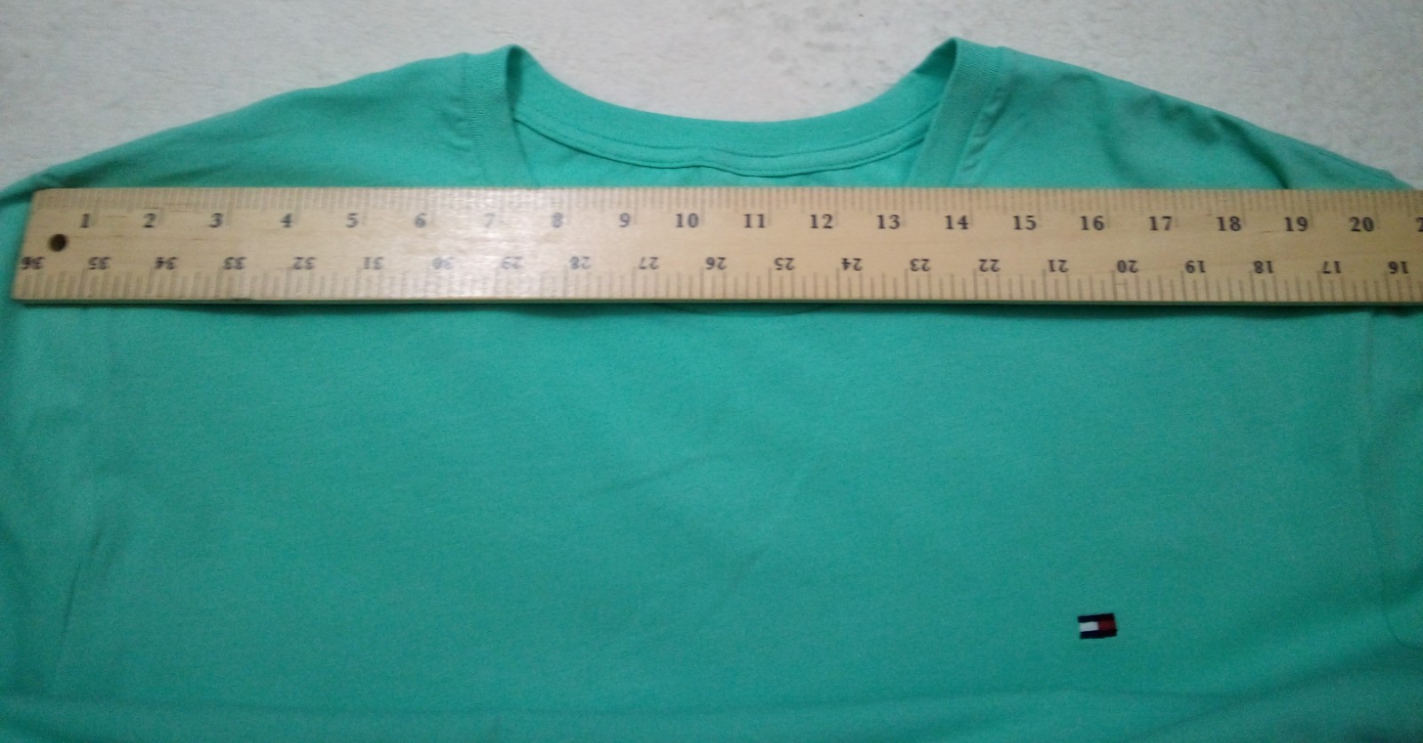 Tommy Hilfiger T-Shirt Men XL Mint Crew Short Sleeve