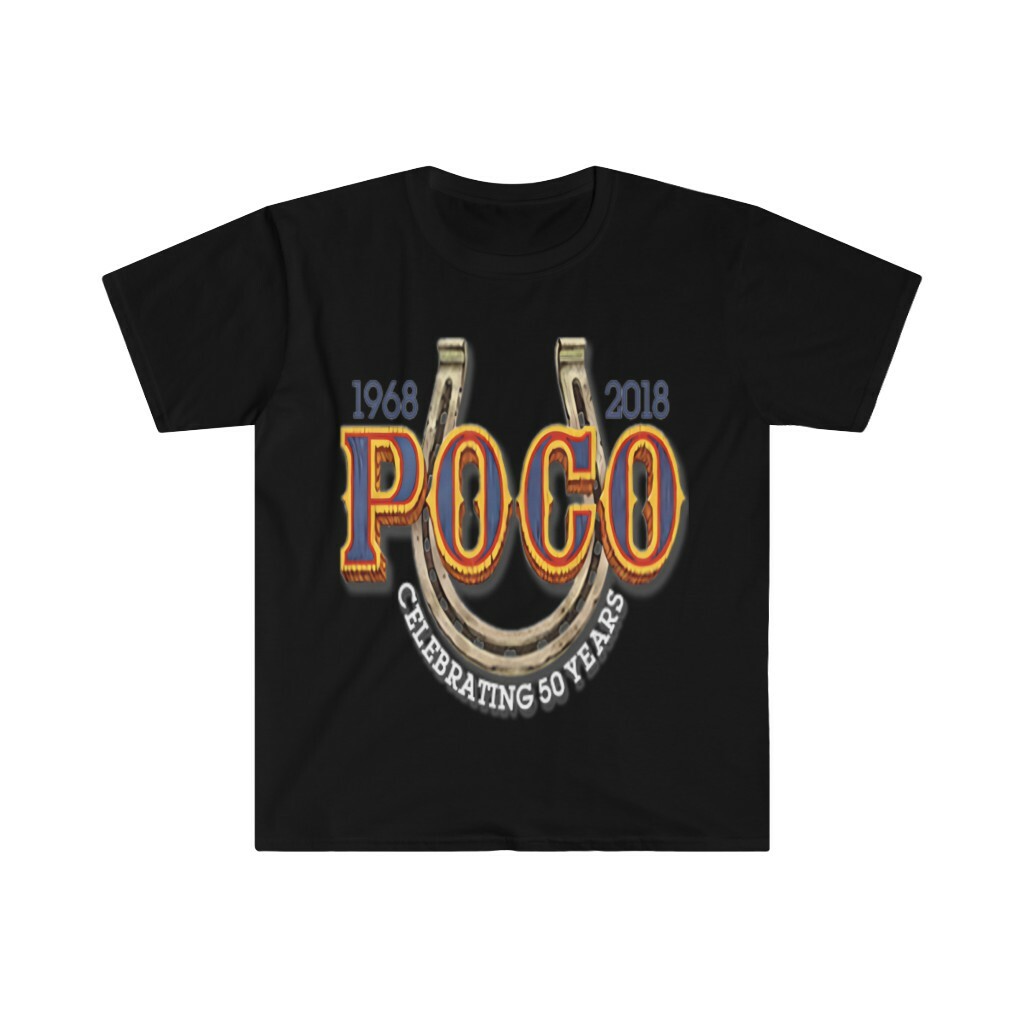 Unisex Soft Cotton T-Shirt Band Poco. 50 Years