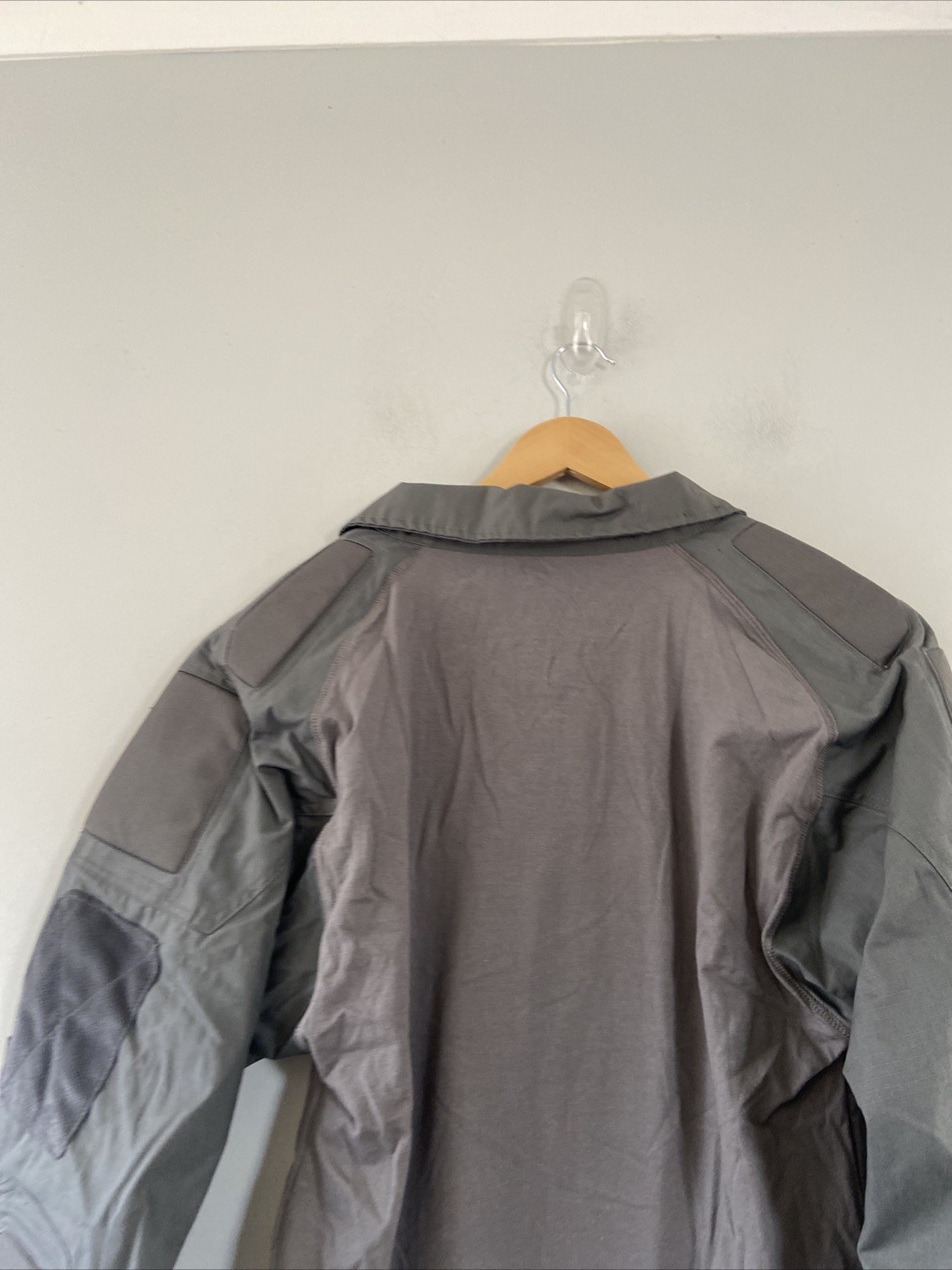 Defcon 5 Tactical Padded T-shirt Combat Shirt Padding Collared Zip Neck XL Grey