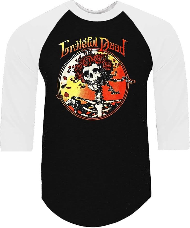 Grateful Dead Rock Band Raglan 3/4 Sleeve (Multiple Variations)