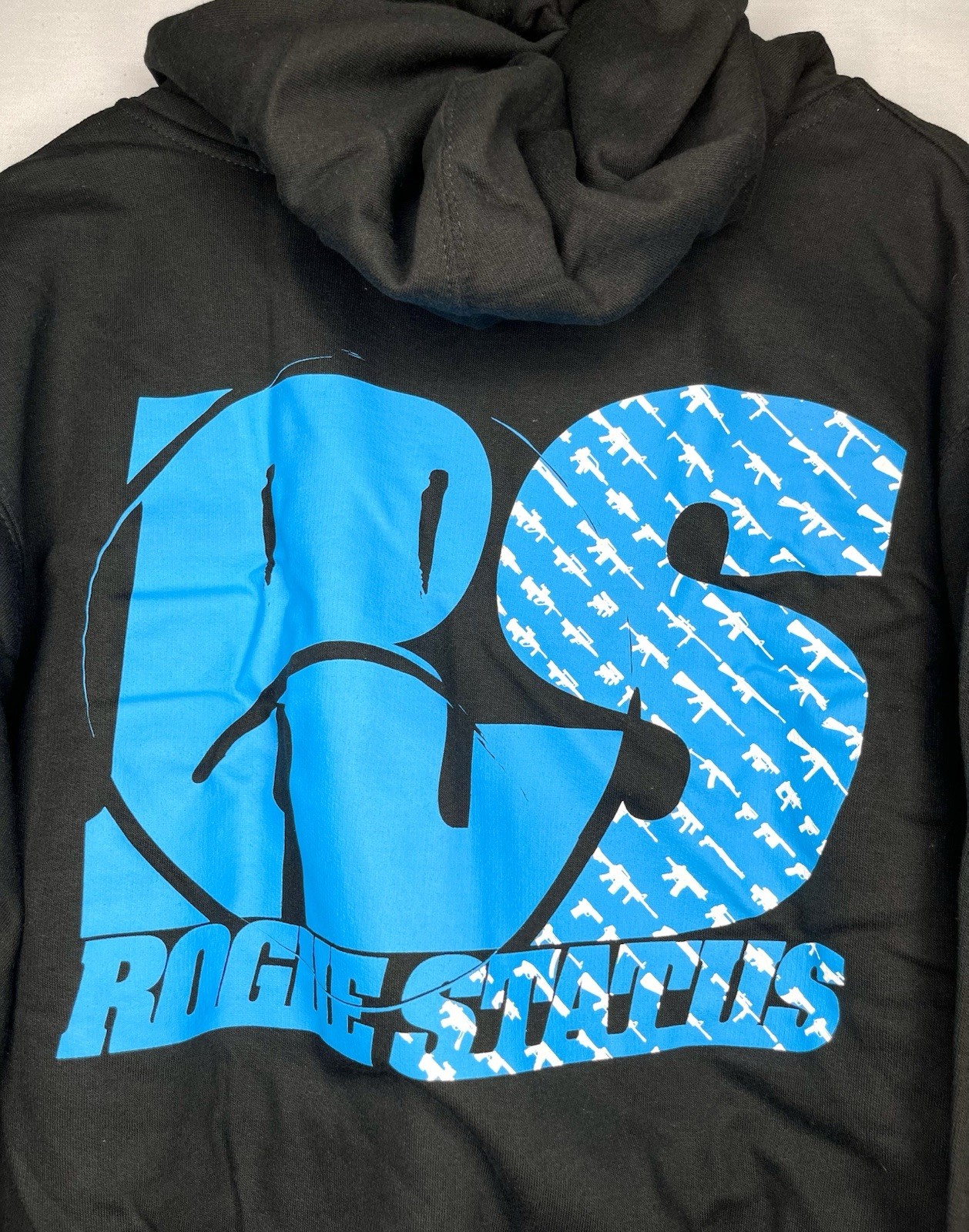 RARE Rogue Status Gun Show Hoodie NWT Medium Travis Barker Dyrdek Blink 182 Y2K