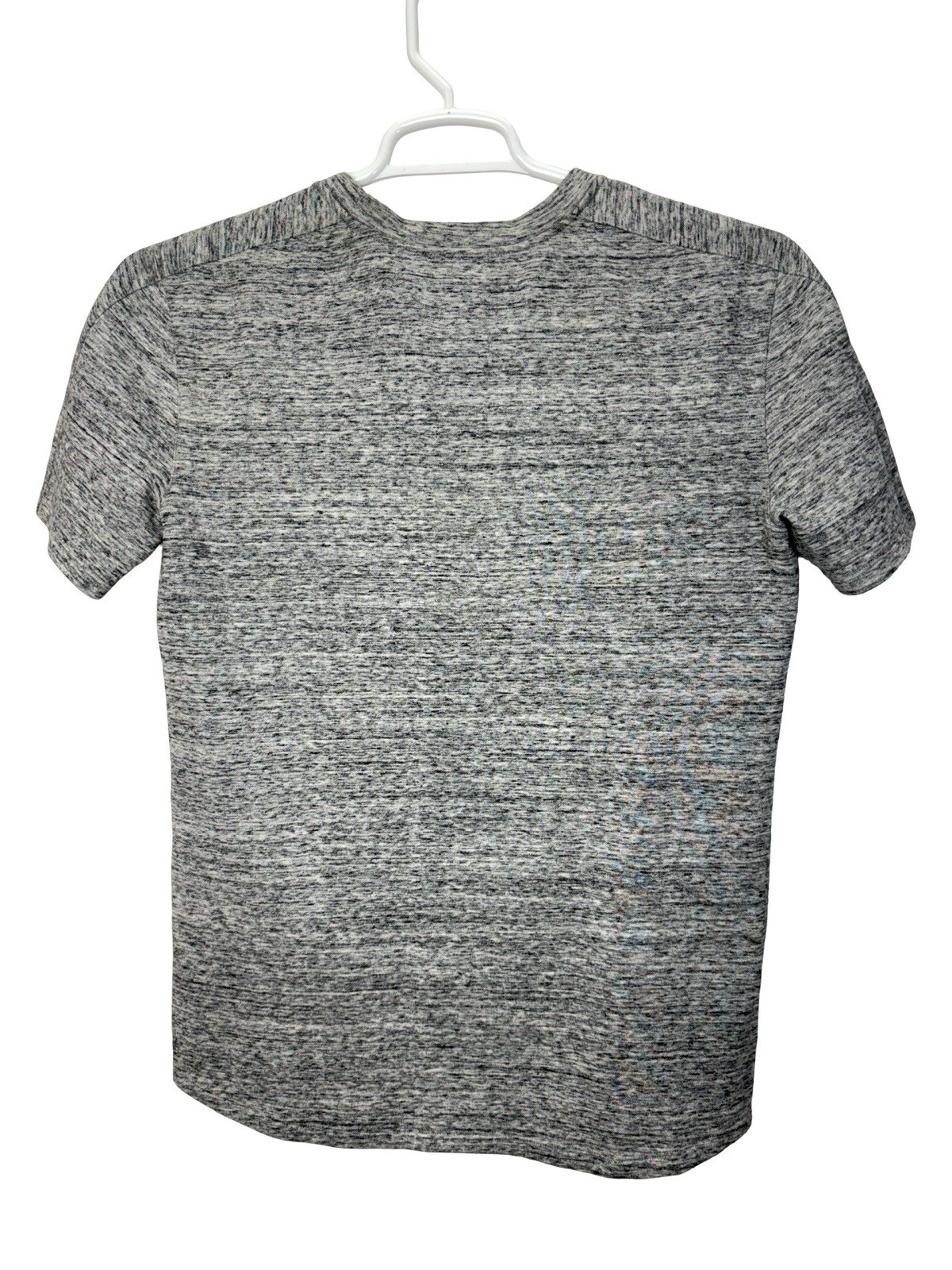 Helmut Lang Size Small Grey Cotton/Nylon Melange Packet Tee