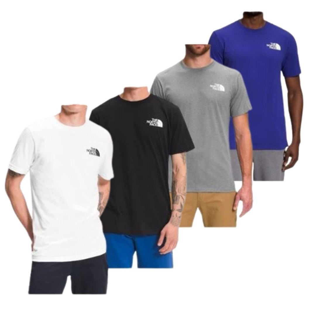 The North Face Men’s T-Shirt Short Sleeve Half Dome Small Logo Regular Fit Tee