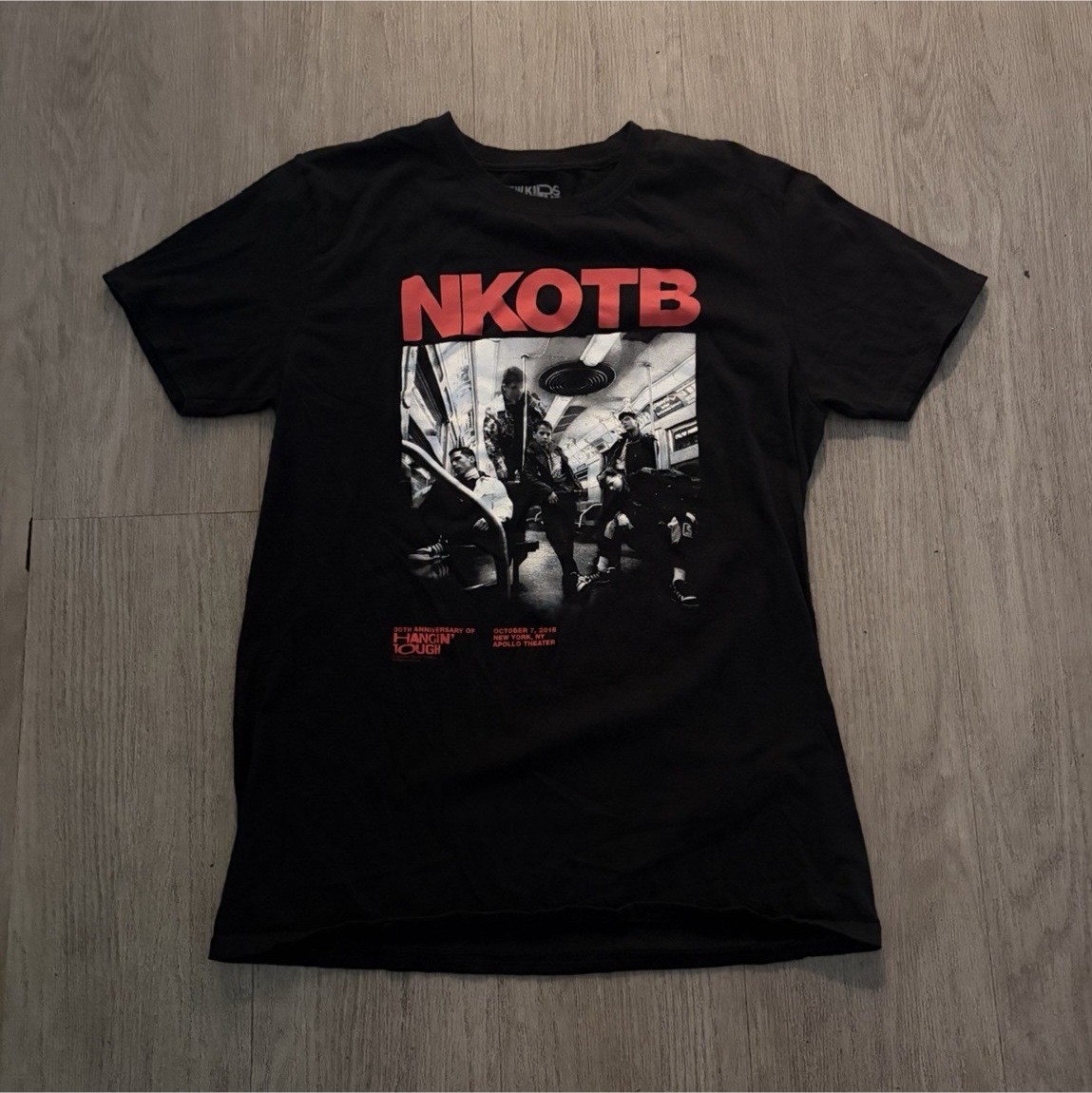 New Kids On The Block 2018 Apollo Theater 30th Anniversary T-Shirt Size M NKOTB
