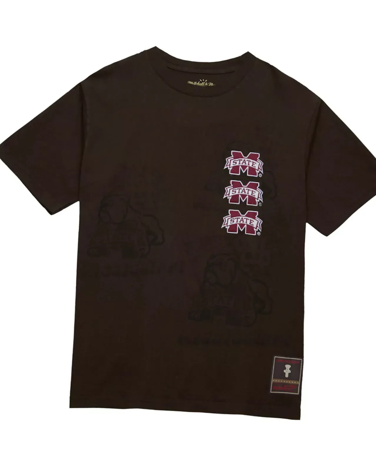 Mitchell & Ness Travis Scott Cactus Jack Mississippi State Bulldogs Shirt 2XL