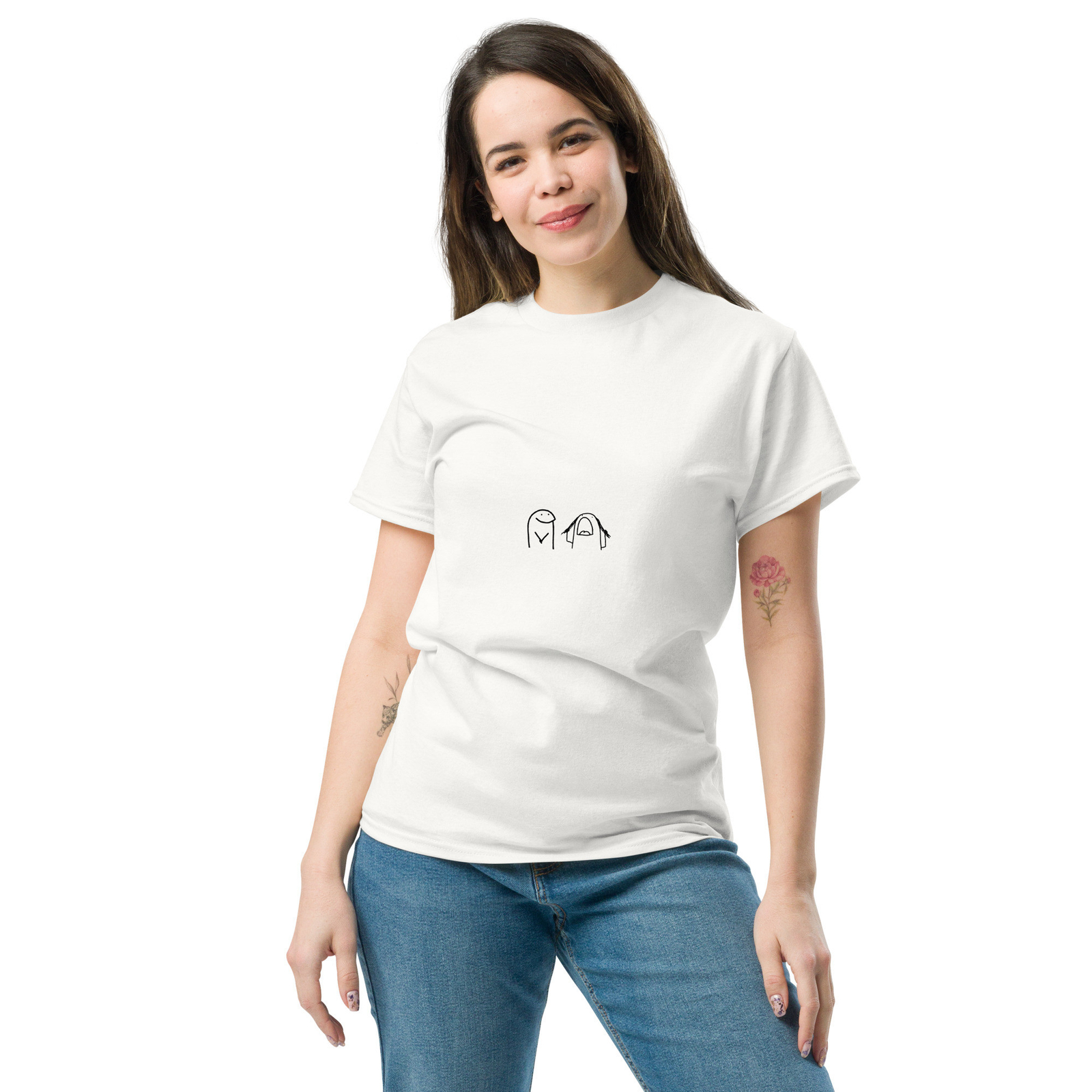 Classic Unisex T-Shirt | Sticker Men Love