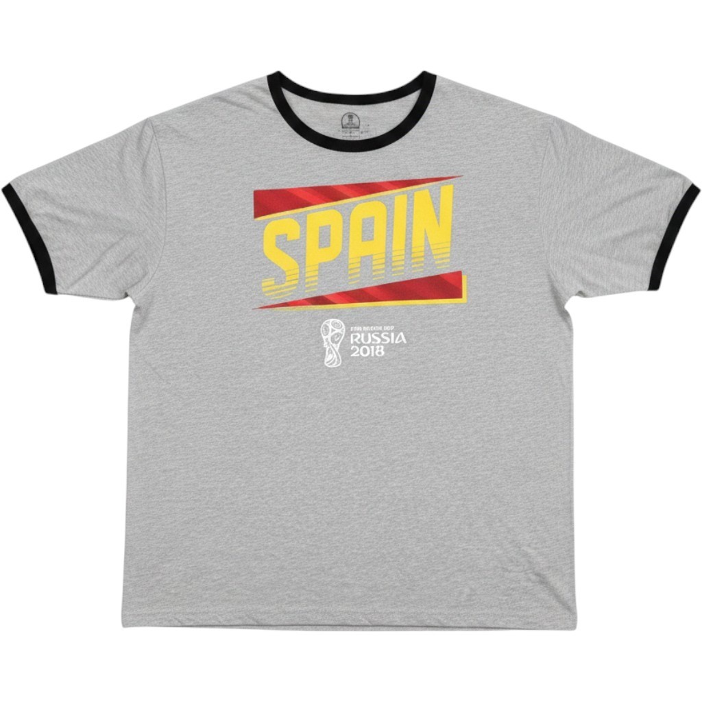 Fifa World Cup Men’s Russia 2018 Spain Graphic T-Shirt Size XXL