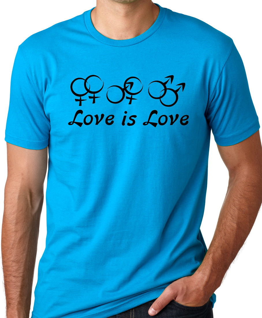 Love is Love Pro gay marriage T-Shirt Equal rights Support Gay Pride Tee shirt