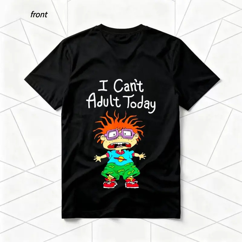 Rugrats Graphic Tee 90s Cartoon Streetwear Shirt