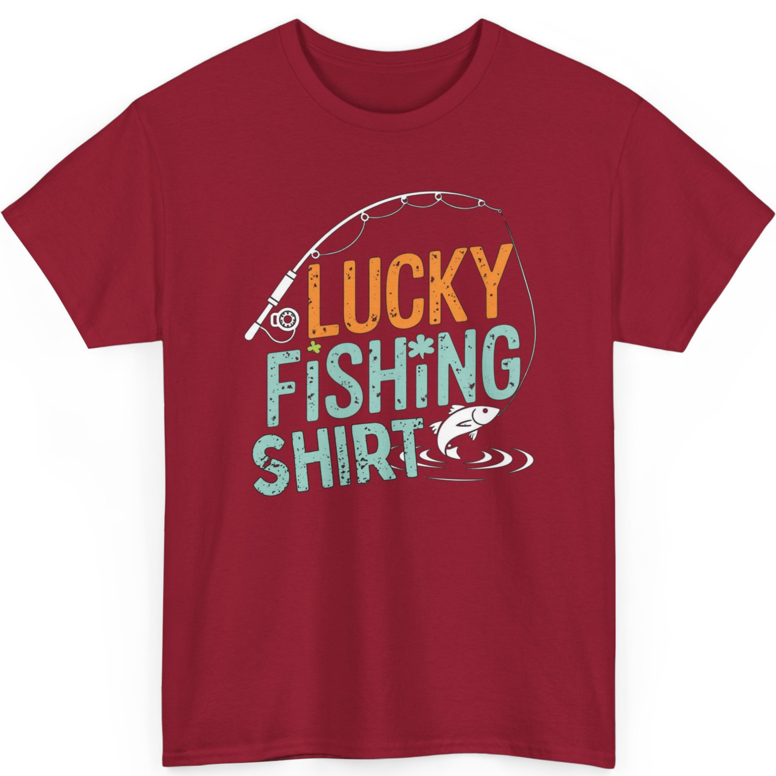This Is My Lucky Fishing Fisherman’s Favorite Artwork T-Shirt