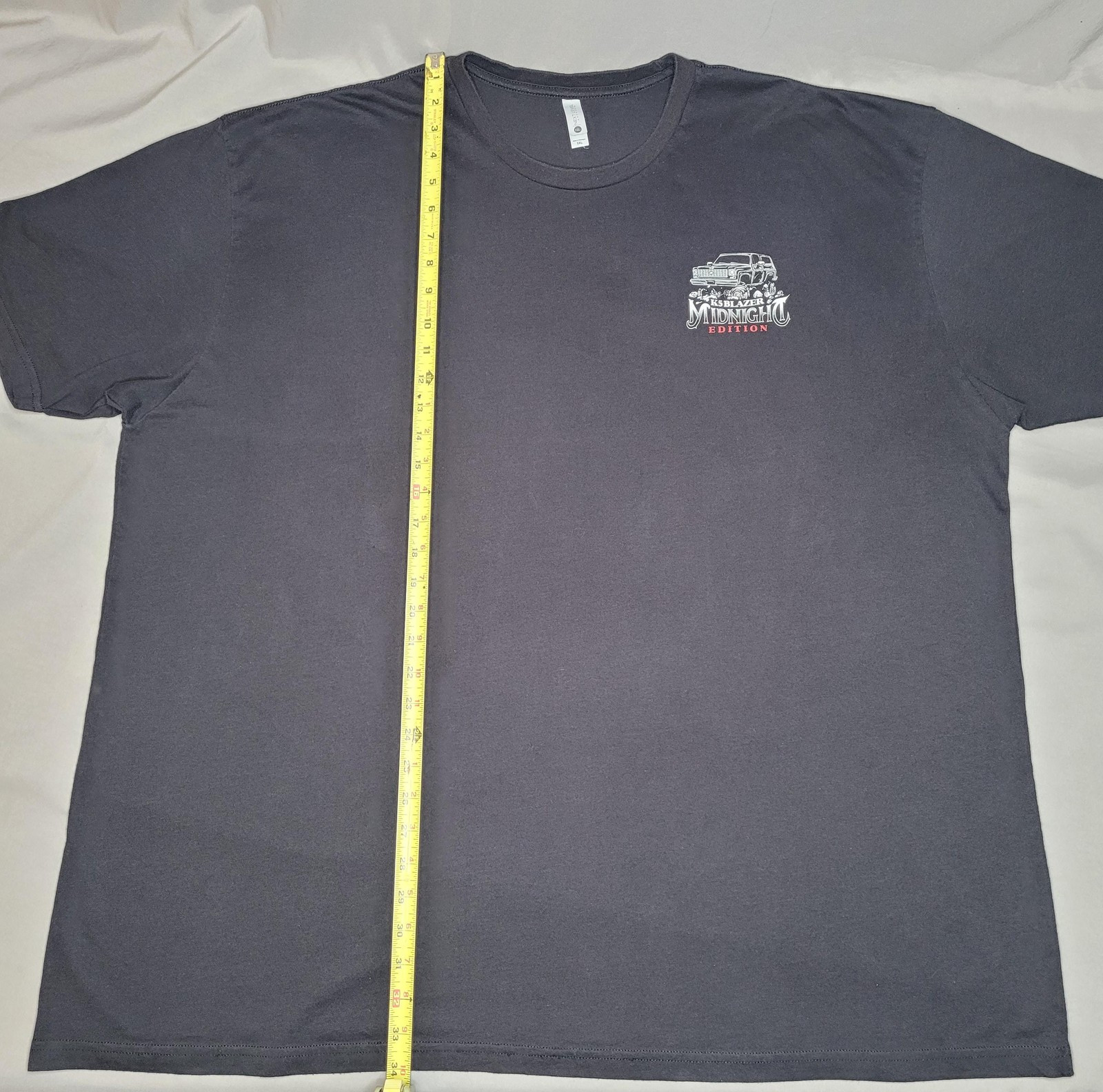 K5 Blazer Midnight Edition Shirt Mens 5XL Black Graphic Grim Reaper Chevy Truck