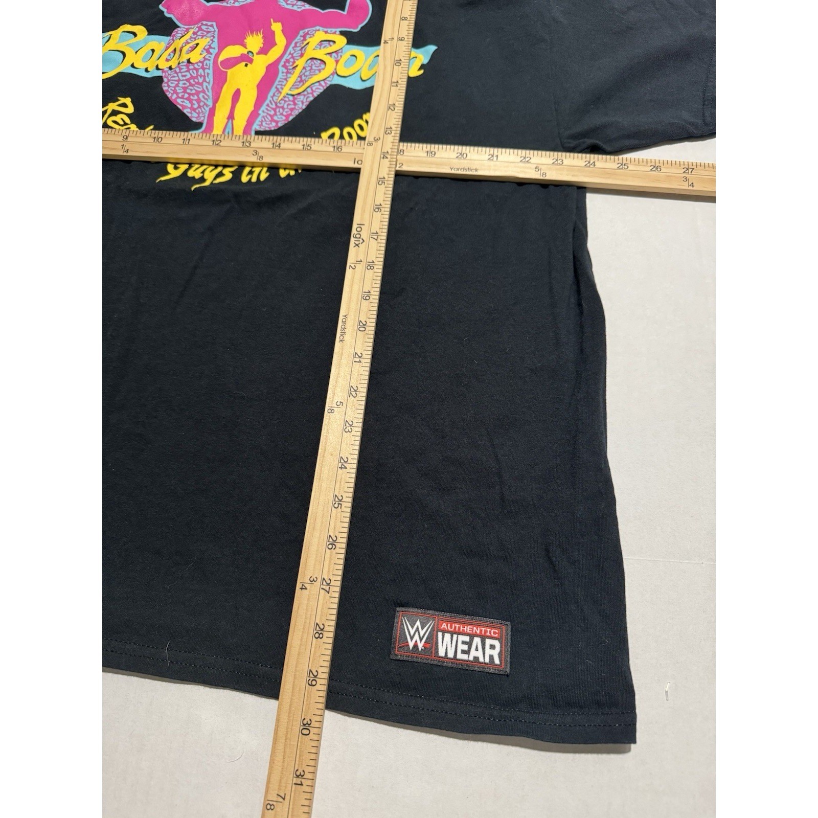 WWE Enzo Amore Bada Boom, Black Pullover Tee, Men’s 2X T-shirt