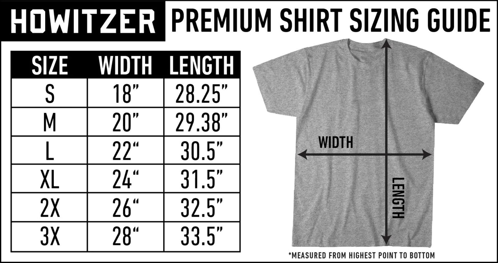 Howitzer Style Men’s T-Shirt SPEAR Military Grunt MFG S-4XL
