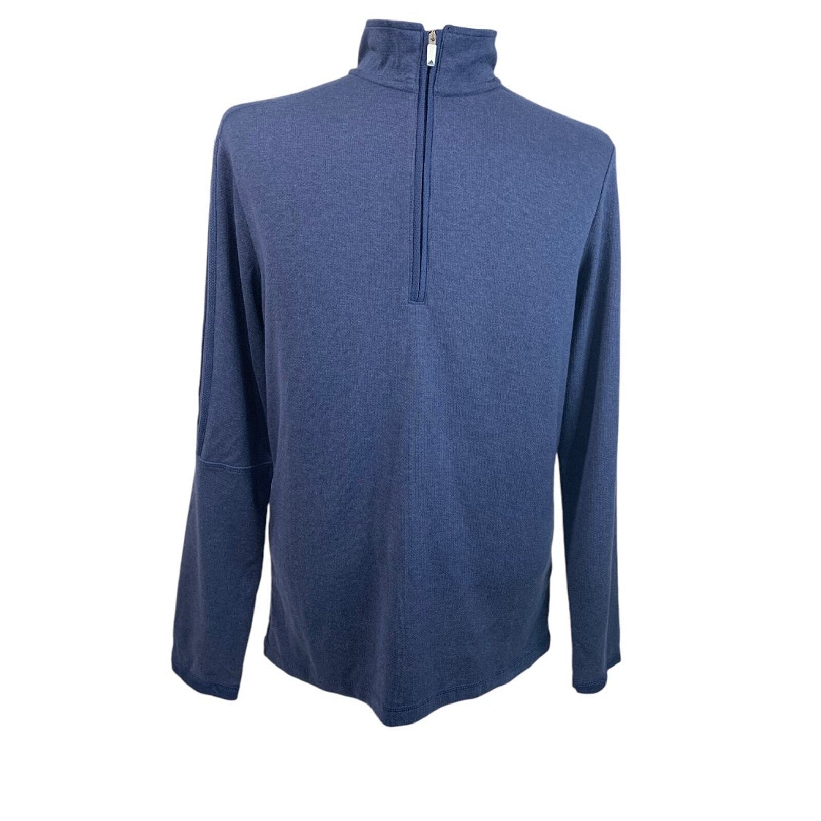 Small Adidas Golf Mens New Lightweight 1/4 Zip Pullover Shirt