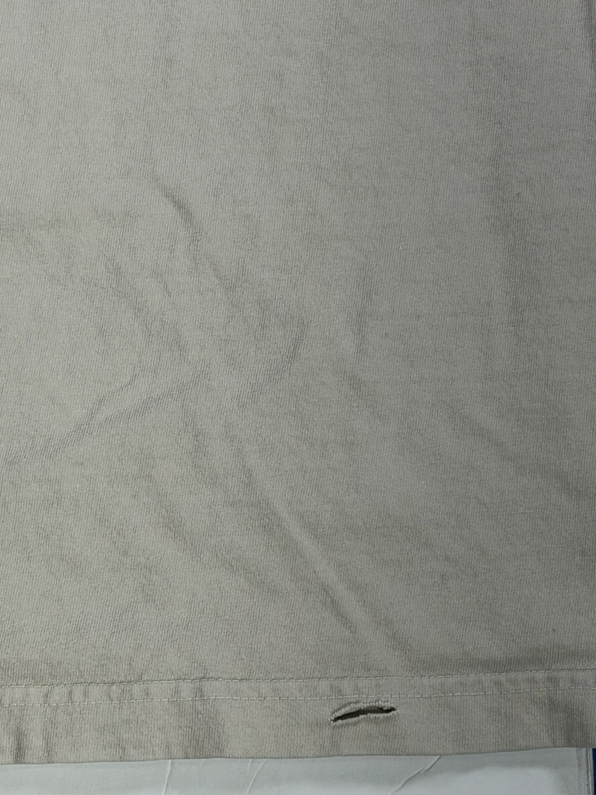 Vintage Andrew USA Made Minimalist Graphic T Shirt Tan Beige XL 90s