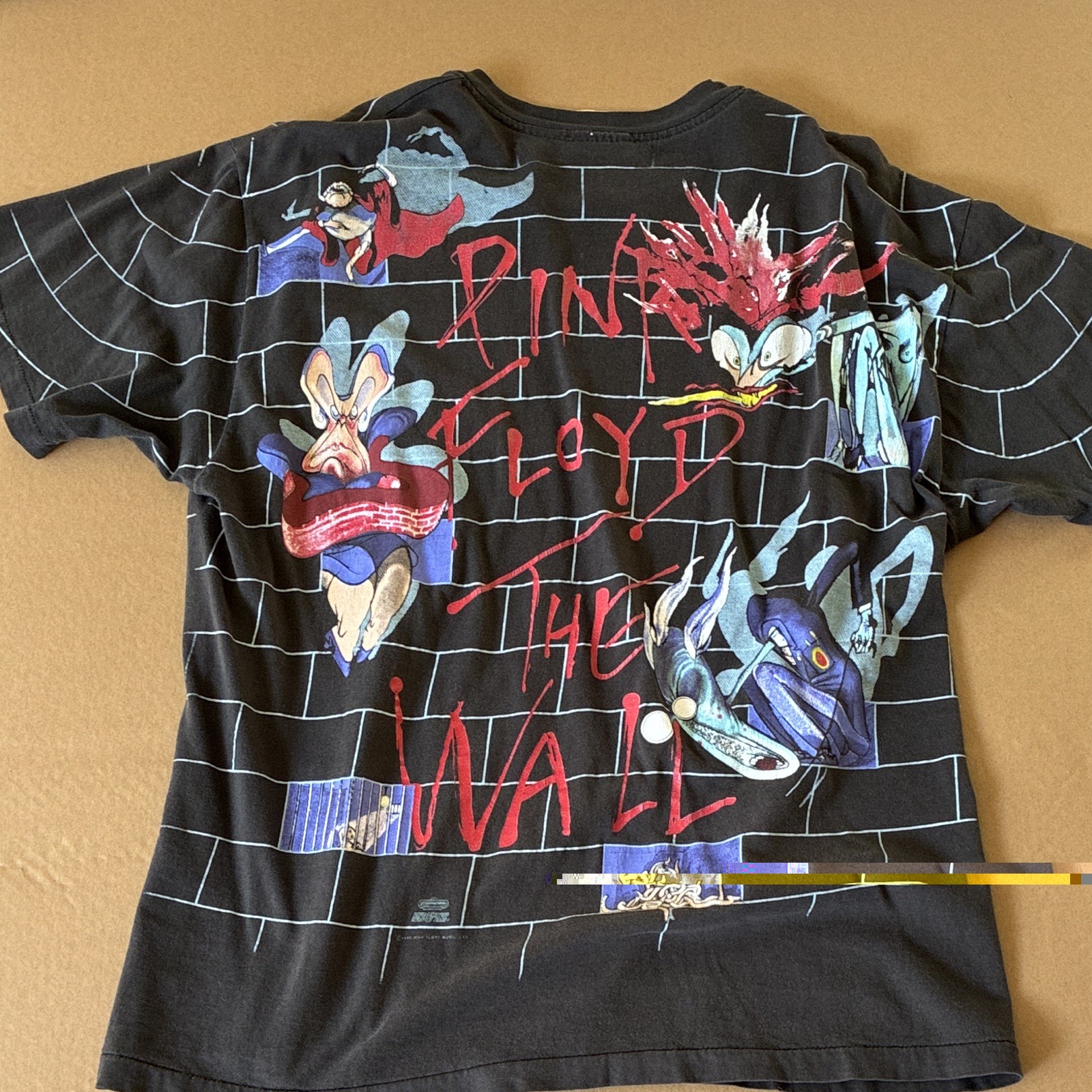 Pink Floyd the Wall T-Shirt Vintage, XL