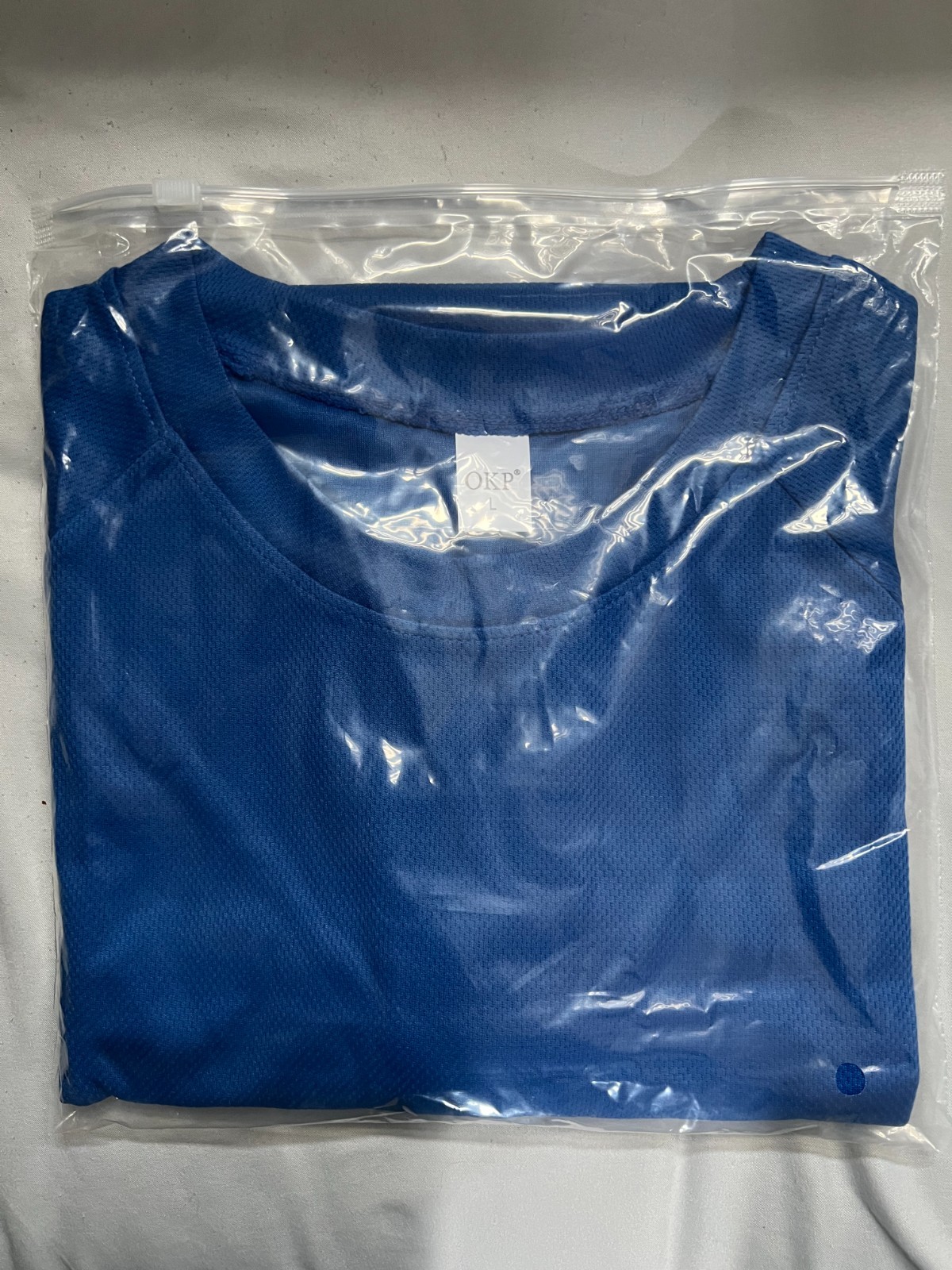 Blue T-Shirt, Premium Lightweight Quick-Dry Running, Hiking & Casual Wear