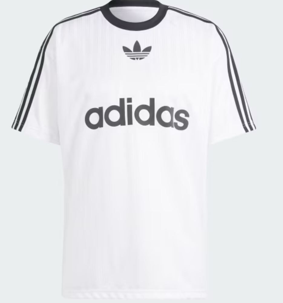 NEW MEN’S ADIDAS ORIGINALS TREFOIL POLY TEE SHIRT ~SIZE MEDIUM #IM9459