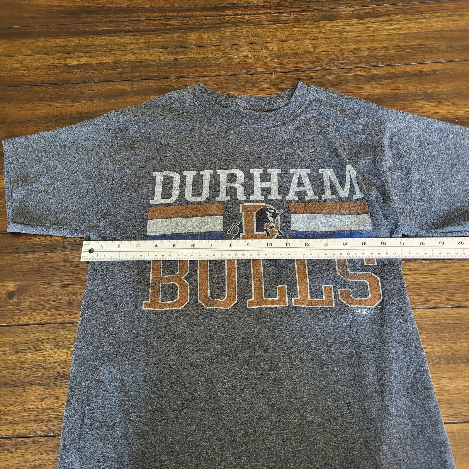 Durham Bulls Graphic T-Shirt Gray Size S