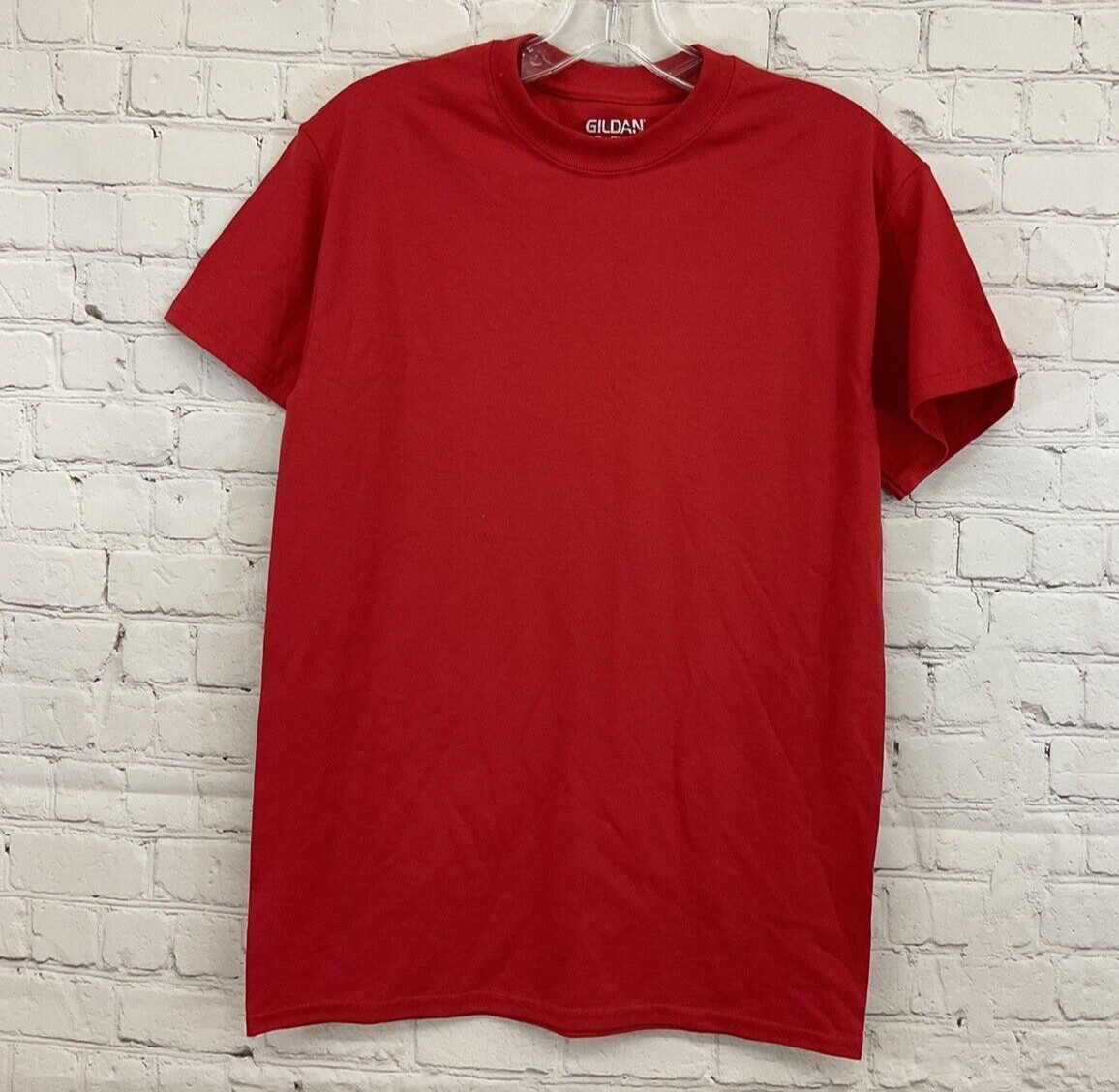 Gildan Adult Unisex DryBlend 50/50 G800 #15 Small Red SS Crew Neck Tshirt New